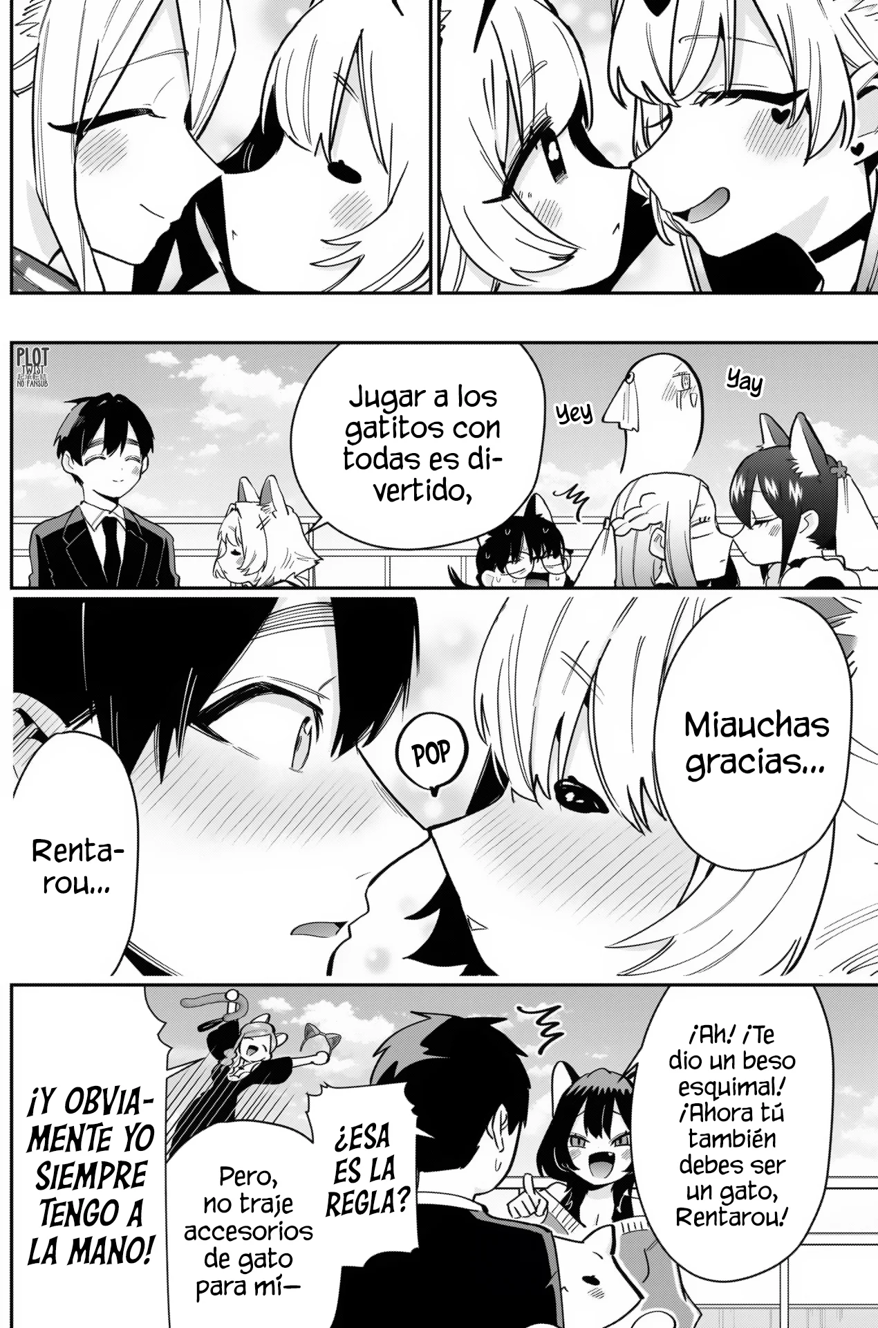 Kimi no koto ga Dai Dai Dai Dai Daisuki na 100-nin no Kanojo Capitulo 142: Festival Miau página 14