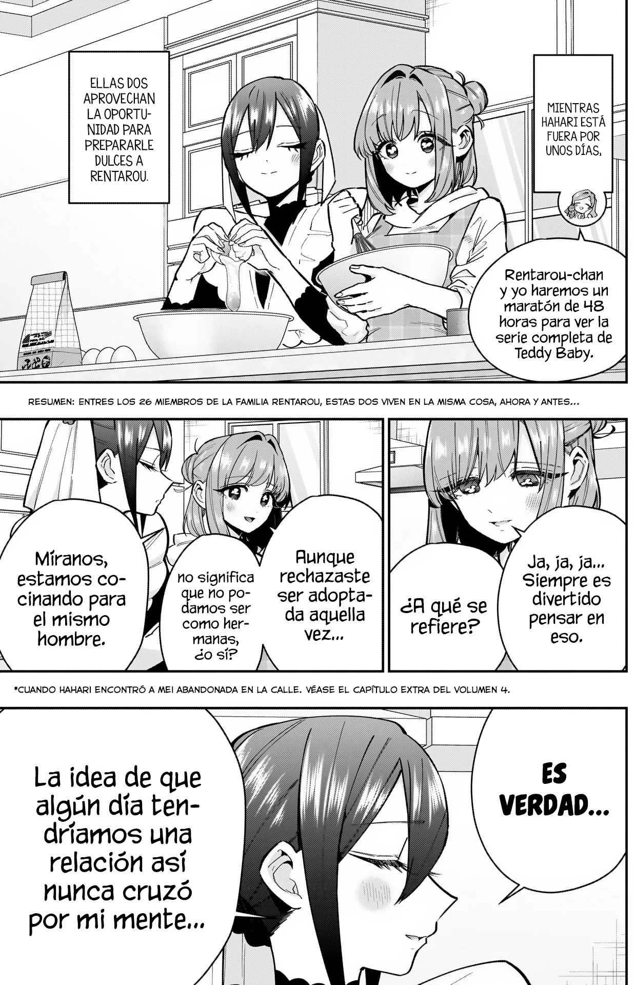 Kimi no koto ga Dai Dai Dai Dai Daisuki na 100-nin no Kanojo Capitulo 143: Un triángulo obtuso y confuso página 5