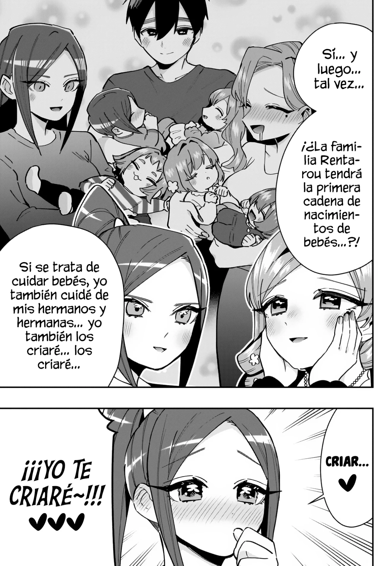 Kimi no koto ga Dai Dai Dai Dai Daisuki na 100-nin no Kanojo Capitulo 145: La vida matrimonial ideal de la familia Rentarou página 11