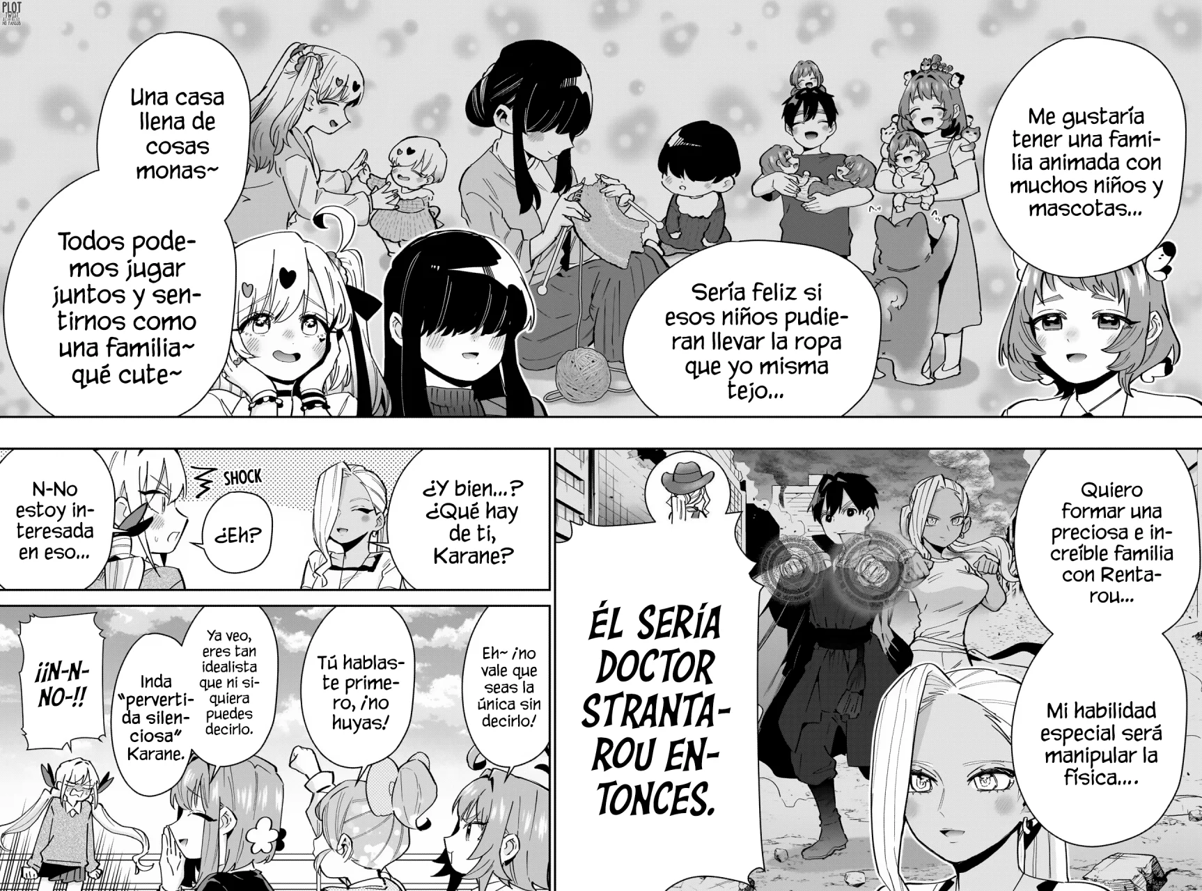 Kimi no koto ga Dai Dai Dai Dai Daisuki na 100-nin no Kanojo Capitulo 145: La vida matrimonial ideal de la familia Rentarou página 12