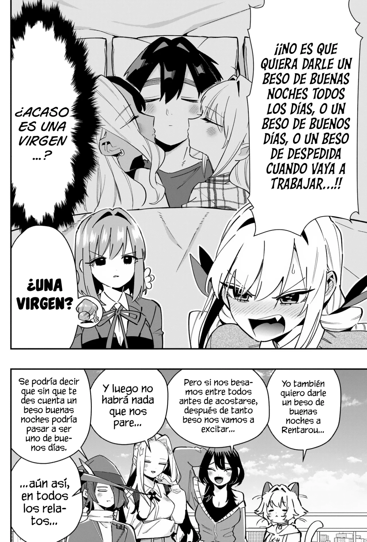 Kimi no koto ga Dai Dai Dai Dai Daisuki na 100-nin no Kanojo Capitulo 145: La vida matrimonial ideal de la familia Rentarou página 13