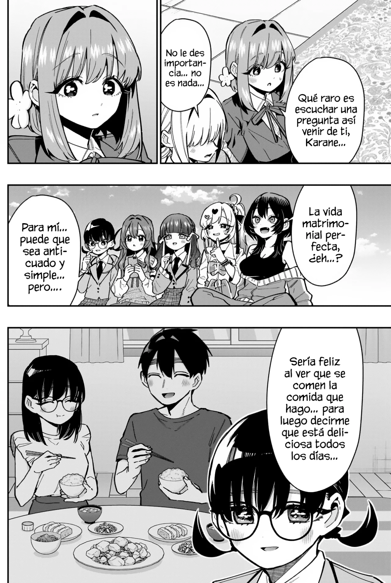 Kimi no koto ga Dai Dai Dai Dai Daisuki na 100-nin no Kanojo Capitulo 145: La vida matrimonial ideal de la familia Rentarou página 3