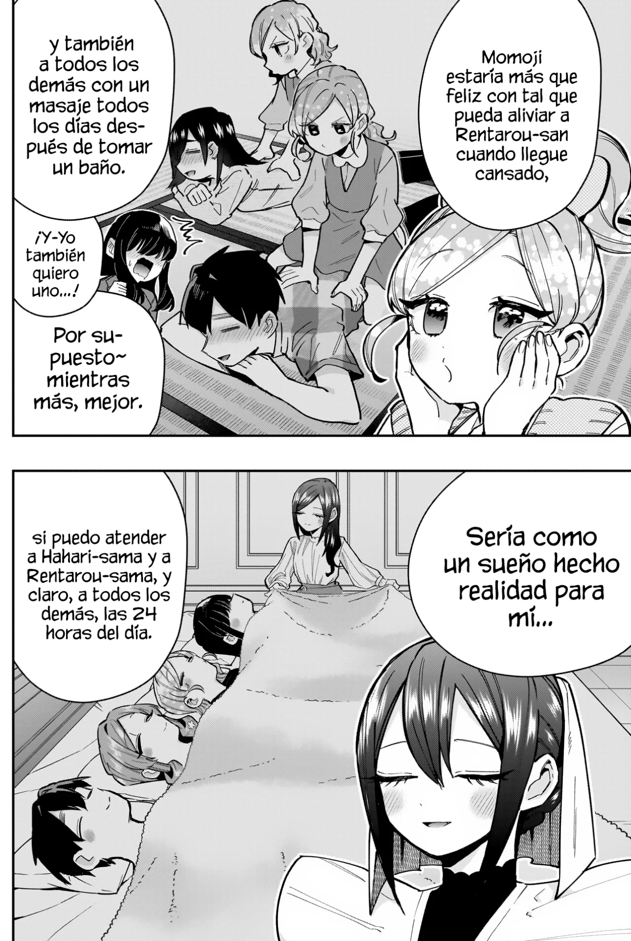 Kimi no koto ga Dai Dai Dai Dai Daisuki na 100-nin no Kanojo Capitulo 145: La vida matrimonial ideal de la familia Rentarou página 5