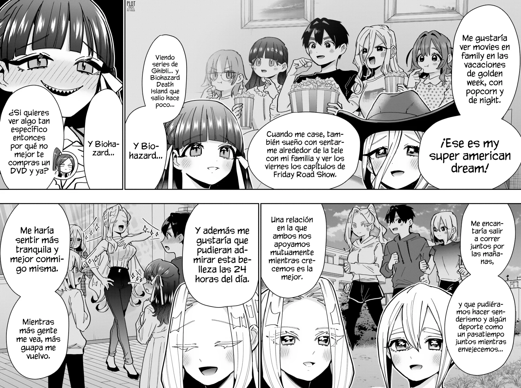 Kimi no koto ga Dai Dai Dai Dai Daisuki na 100-nin no Kanojo Capitulo 145: La vida matrimonial ideal de la familia Rentarou página 8