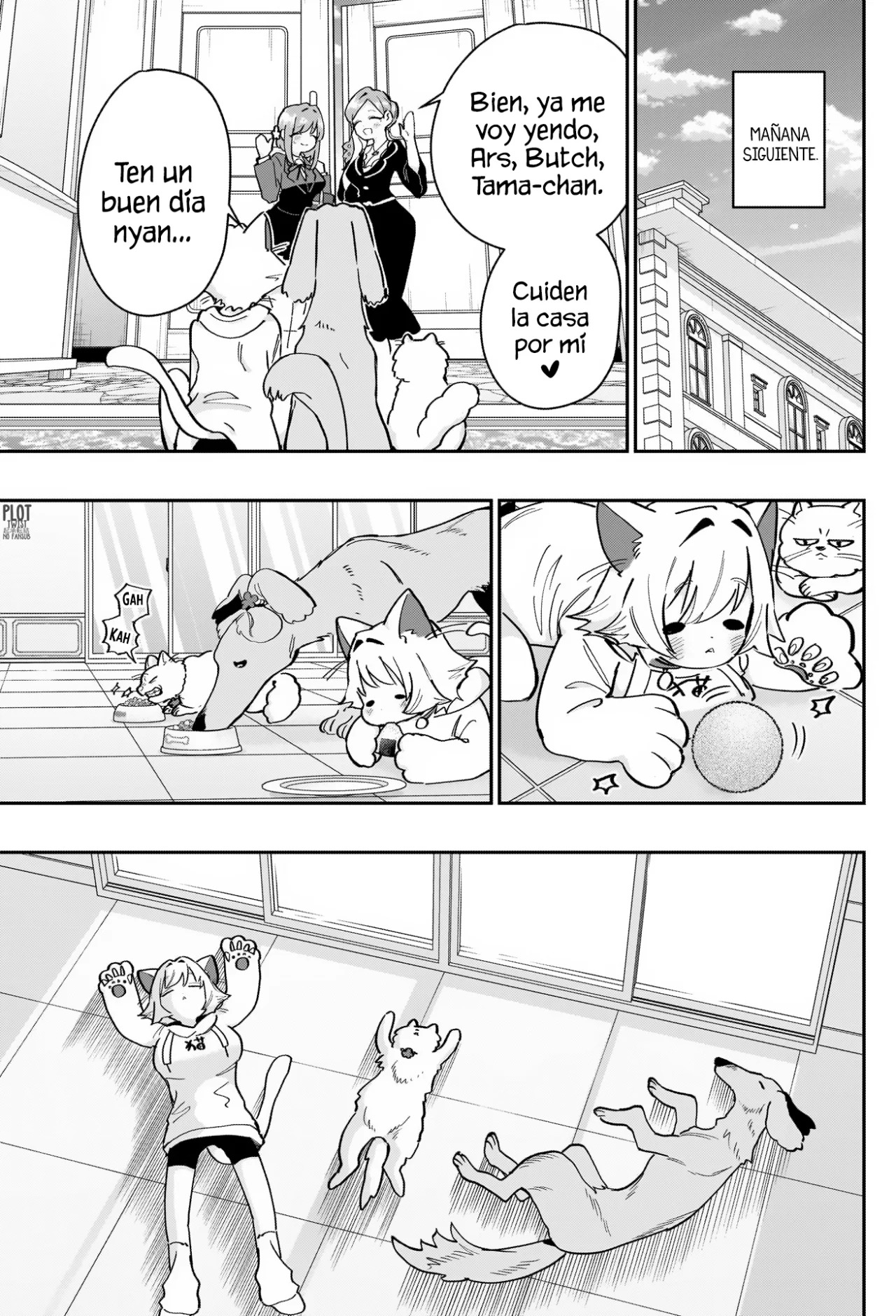 Kimi no koto ga Dai Dai Dai Dai Daisuki na 100-nin no Kanojo Capitulo 147: Tama, de la familia adinerada (¿tal vez una referencia a Ghibli?) página 6