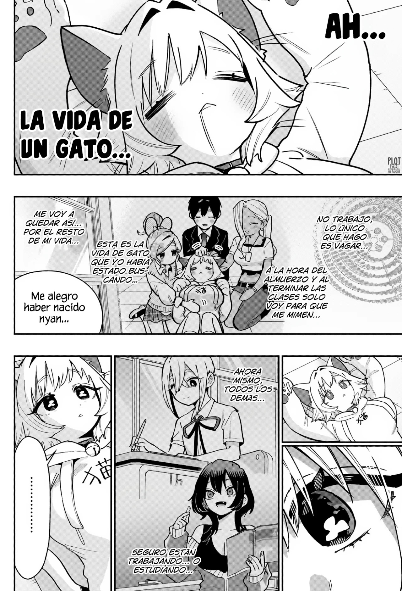 Kimi no koto ga Dai Dai Dai Dai Daisuki na 100-nin no Kanojo Capitulo 147: Tama, de la familia adinerada (¿tal vez una referencia a Ghibli?) página 7