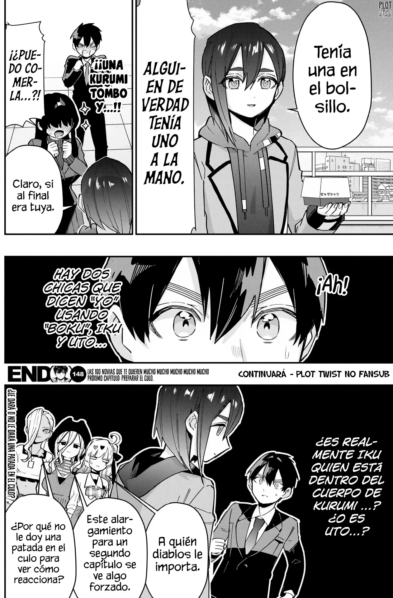 Kimi no koto ga Dai Dai Dai Dai Daisuki na 100-nin no Kanojo Capitulo 148: El regreso de “Su nombre” página 22