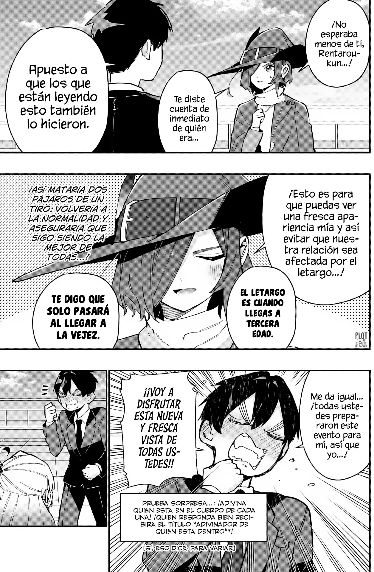 Kimi no koto ga Dai Dai Dai Dai Daisuki na 100-nin no Kanojo Capitulo 148: El regreso de “Su nombre” página 4