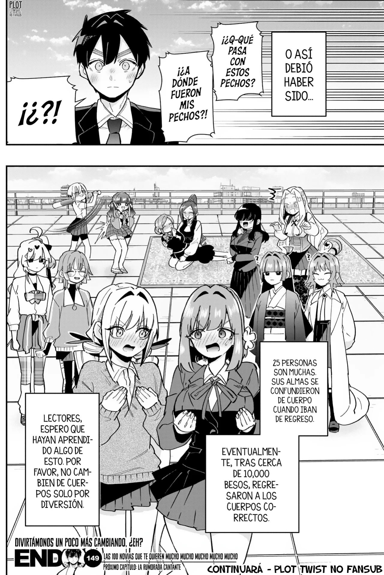 Kimi no koto ga Dai Dai Dai Dai Daisuki na 100-nin no Kanojo Capitulo 149: El regreso de “Su nombre” (Parte 2) página 20