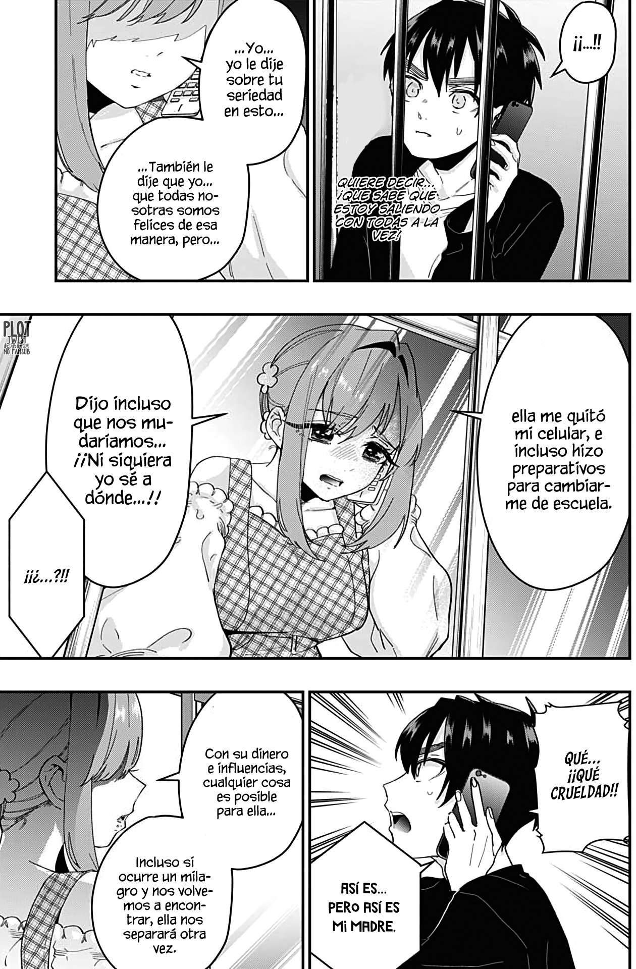 Kimi no koto ga Dai Dai Dai Dai Daisuki na 100-nin no Kanojo Capitulo 15: La razón de la despedida página 8
