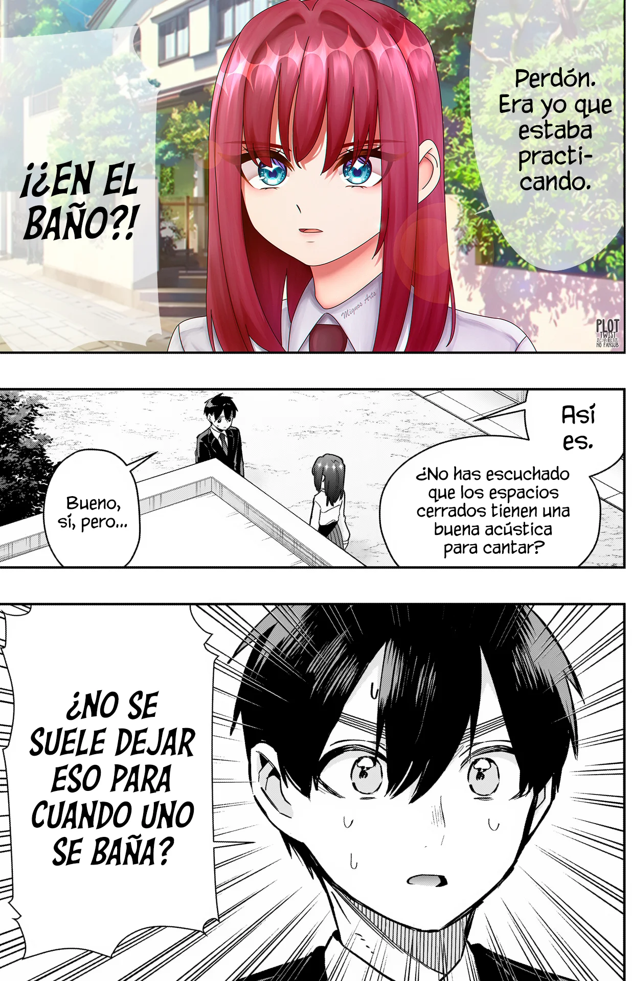 Kimi no koto ga Dai Dai Dai Dai Daisuki na 100-nin no Kanojo Capitulo 150: La chica que canta en el baño página 6