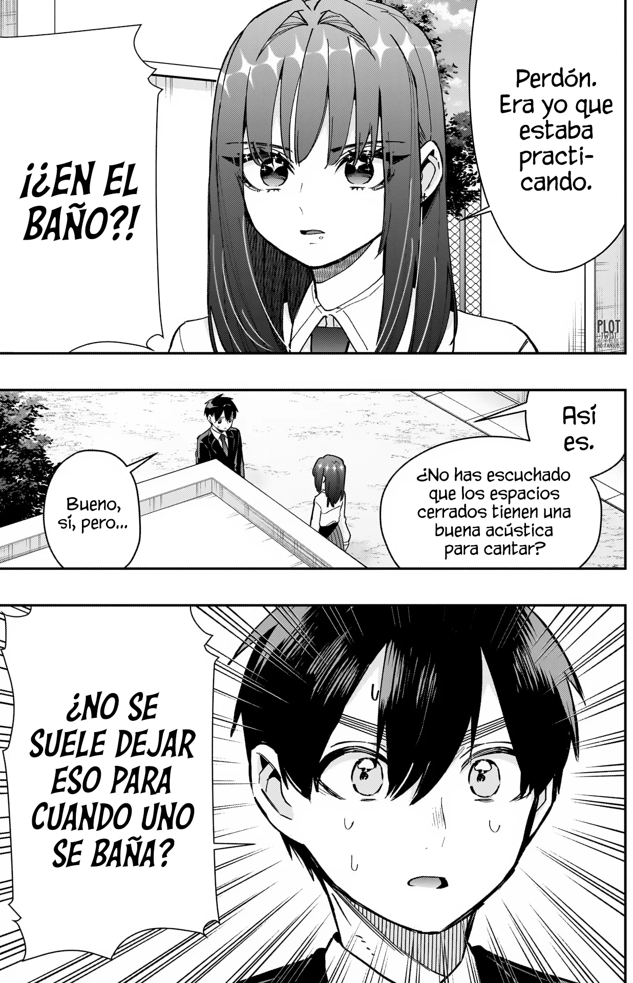 Kimi no koto ga Dai Dai Dai Dai Daisuki na 100-nin no Kanojo Capitulo 150: La chica que canta en el baño página 7