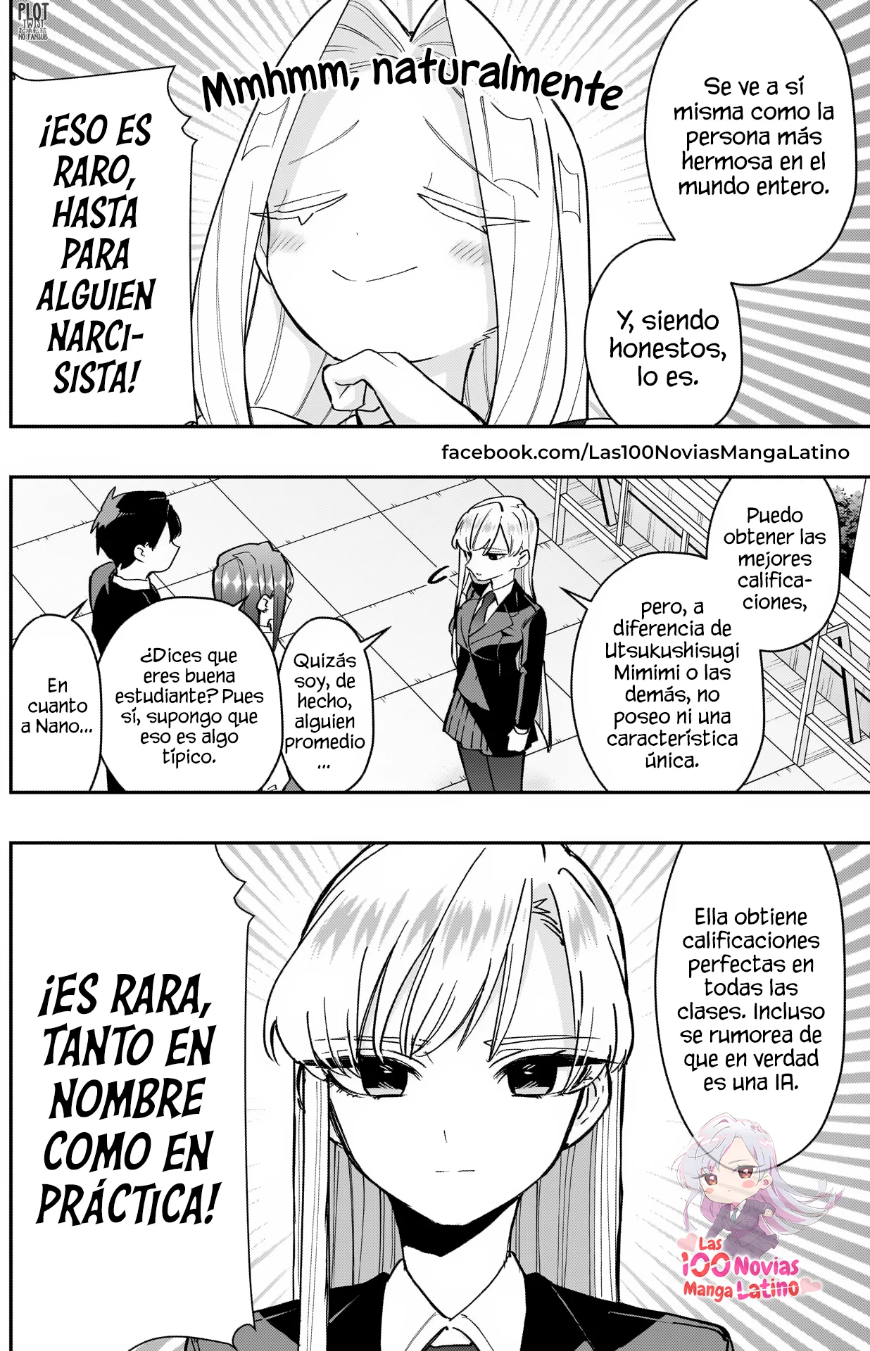 Kimi no koto ga Dai Dai Dai Dai Daisuki na 100-nin no Kanojo Capitulo 151: Quiero ser la más rara página 9