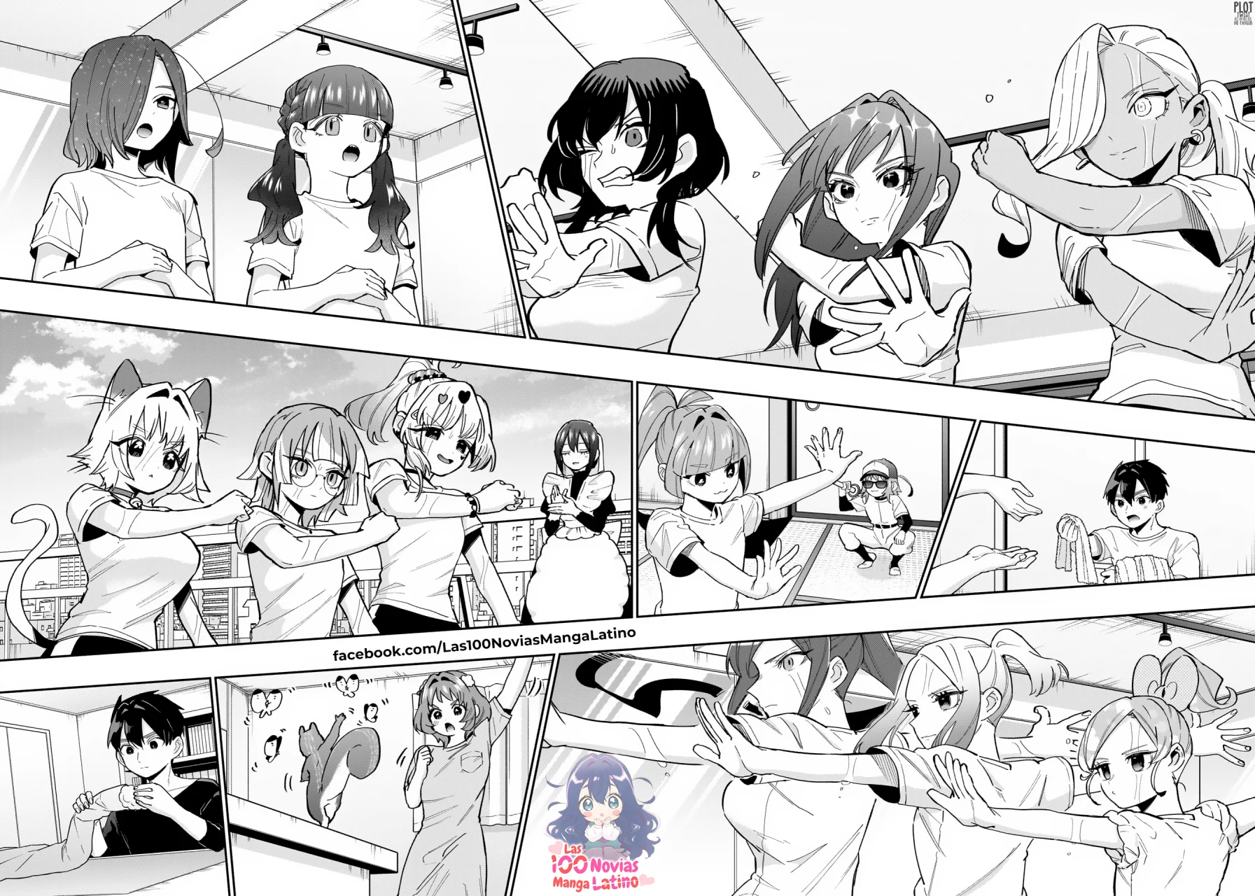Kimi no koto ga Dai Dai Dai Dai Daisuki na 100-nin no Kanojo Capitulo 152: Proyecto para convertirse en idols de la Familia Rentarou (2da generación) página 10