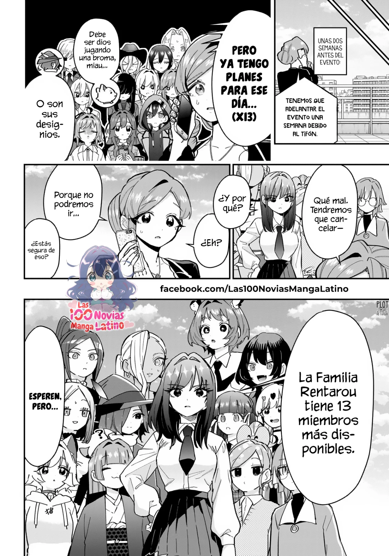 Kimi no koto ga Dai Dai Dai Dai Daisuki na 100-nin no Kanojo Capitulo 152: Proyecto para convertirse en idols de la Familia Rentarou (2da generación) página 4