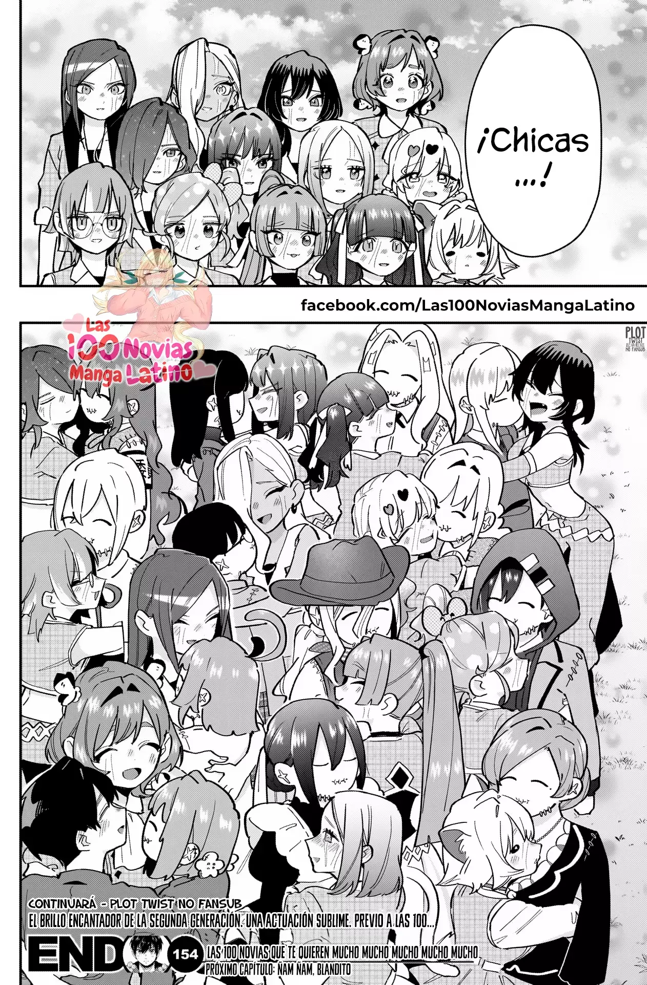 Kimi no koto ga Dai Dai Dai Dai Daisuki na 100-nin no Kanojo Capitulo 154: Y ahora, hacia un nuevo resplandor página 18