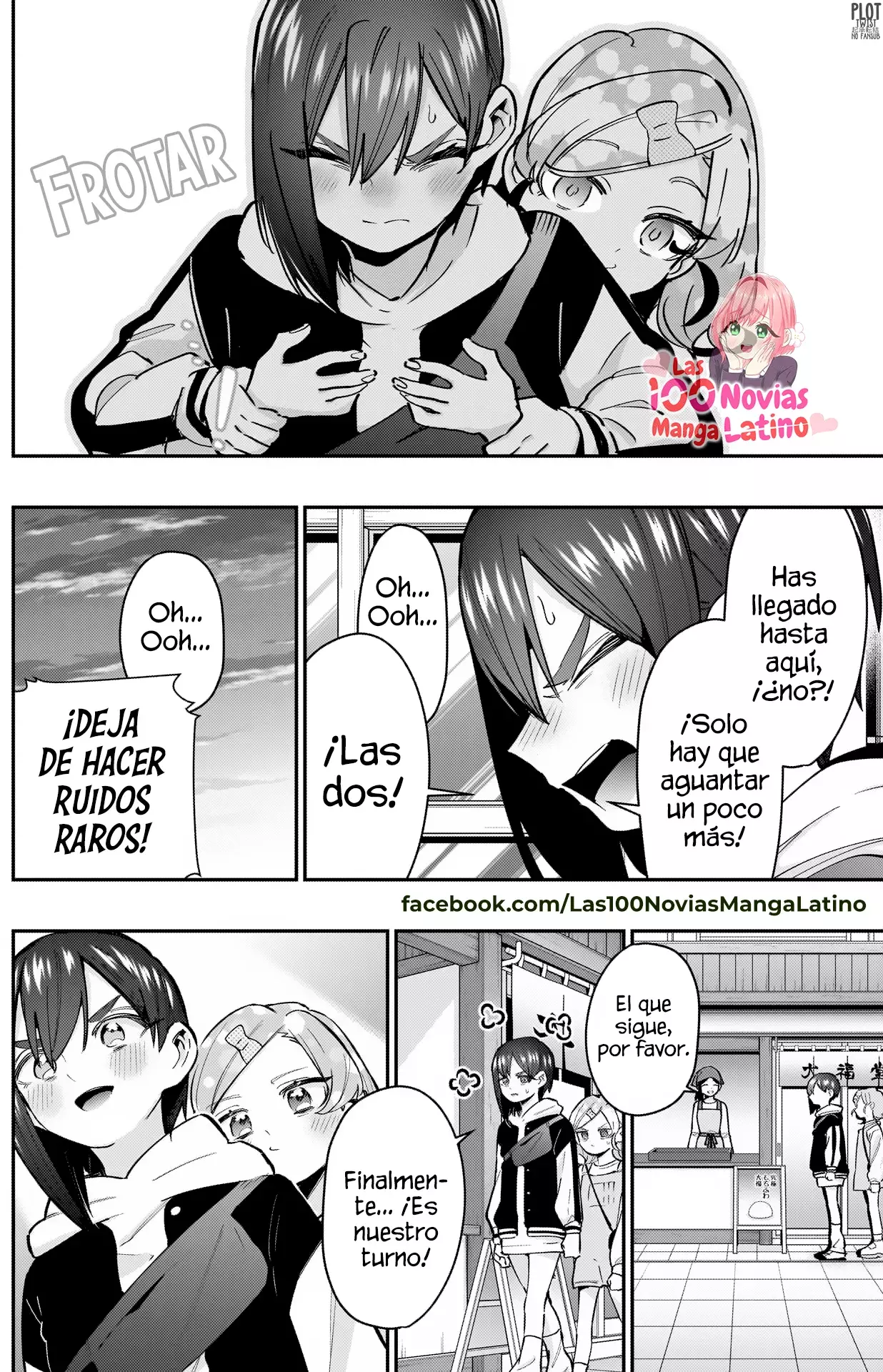 Kimi no koto ga Dai Dai Dai Dai Daisuki na 100-nin no Kanojo Capitulo 155: Supervivencia en la fila página 15