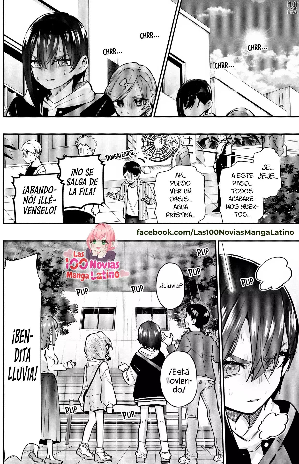 Kimi no koto ga Dai Dai Dai Dai Daisuki na 100-nin no Kanojo Capitulo 155: Supervivencia en la fila página 9