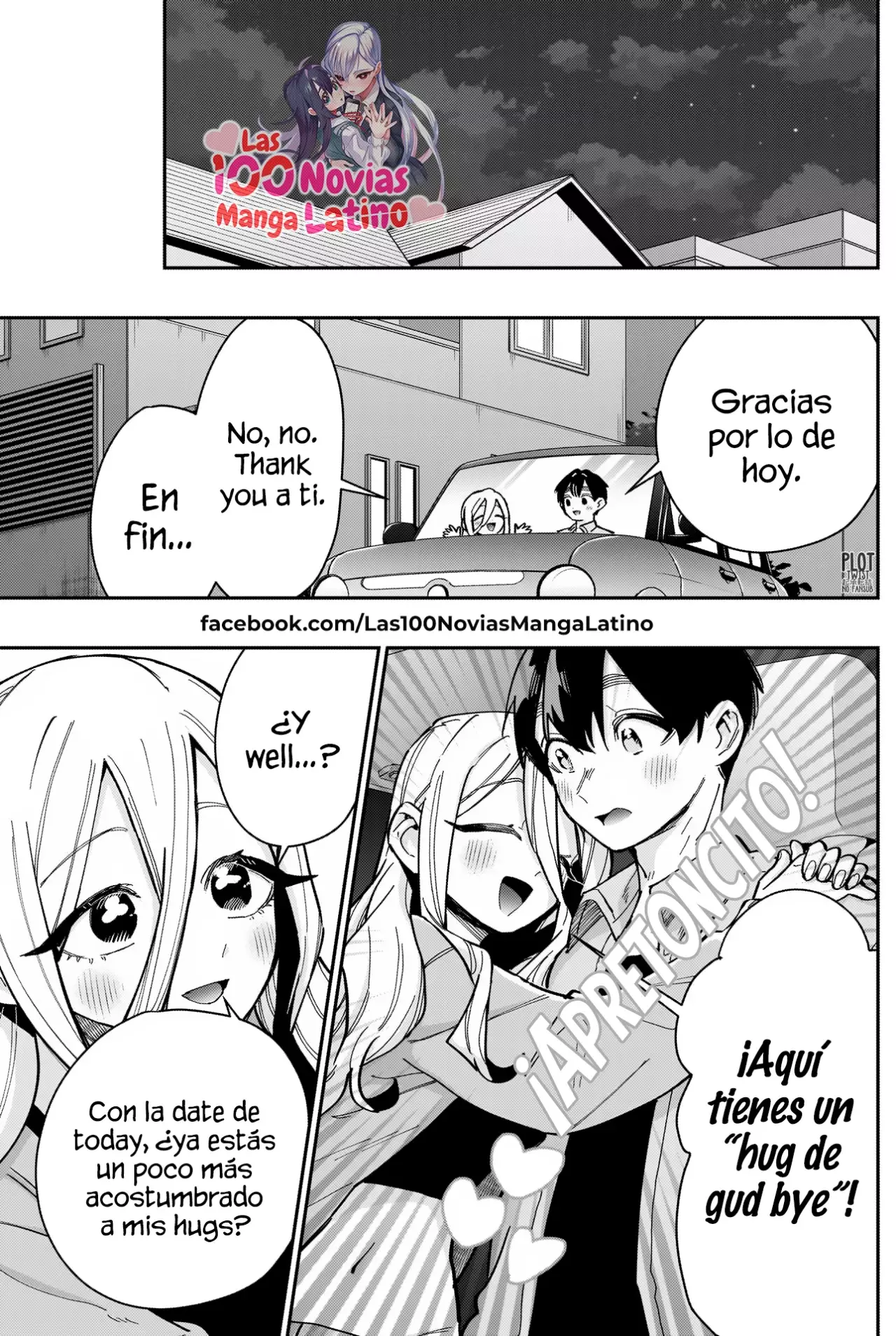 Kimi no koto ga Dai Dai Dai Dai Daisuki na 100-nin no Kanojo Capitulo 156: La cita de abrazos estadounidenses de Nadi-sensei página 14