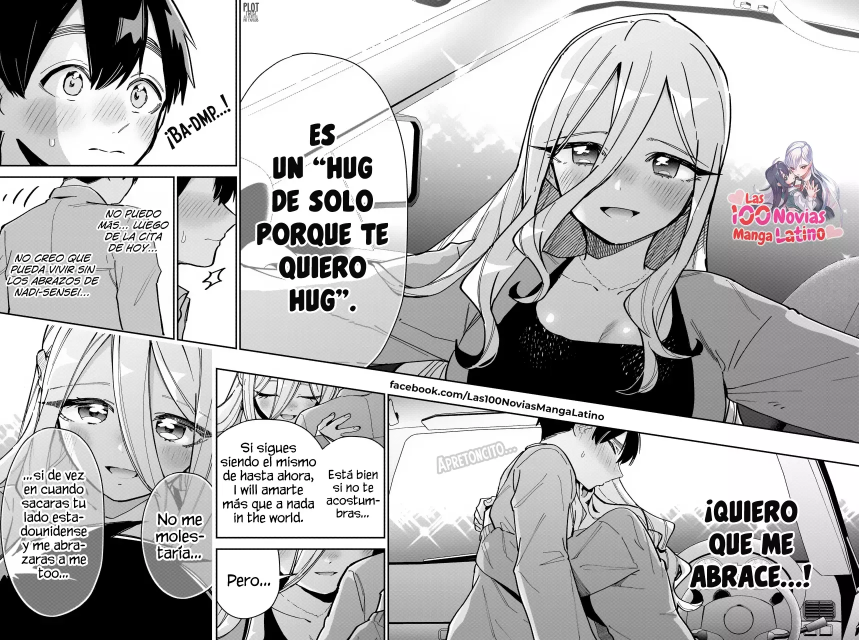 Kimi no koto ga Dai Dai Dai Dai Daisuki na 100-nin no Kanojo Capitulo 156: La cita de abrazos estadounidenses de Nadi-sensei página 17