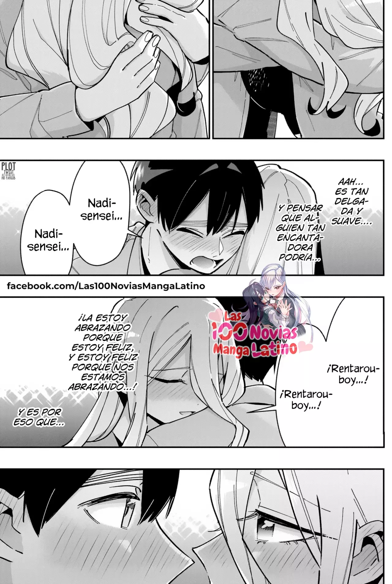 Kimi no koto ga Dai Dai Dai Dai Daisuki na 100-nin no Kanojo Capitulo 156: La cita de abrazos estadounidenses de Nadi-sensei página 19