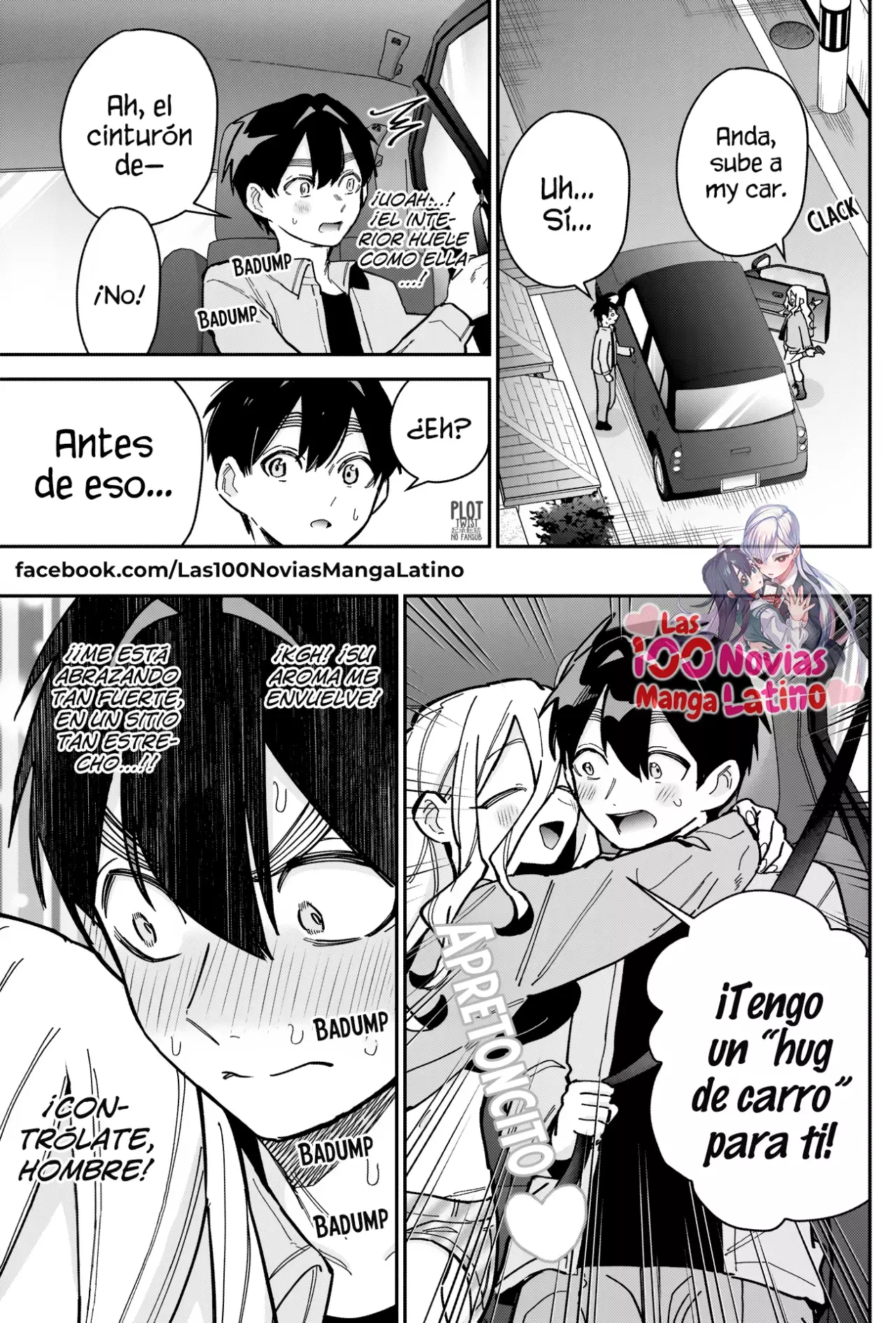 Kimi no koto ga Dai Dai Dai Dai Daisuki na 100-nin no Kanojo Capitulo 156: La cita de abrazos estadounidenses de Nadi-sensei página 4