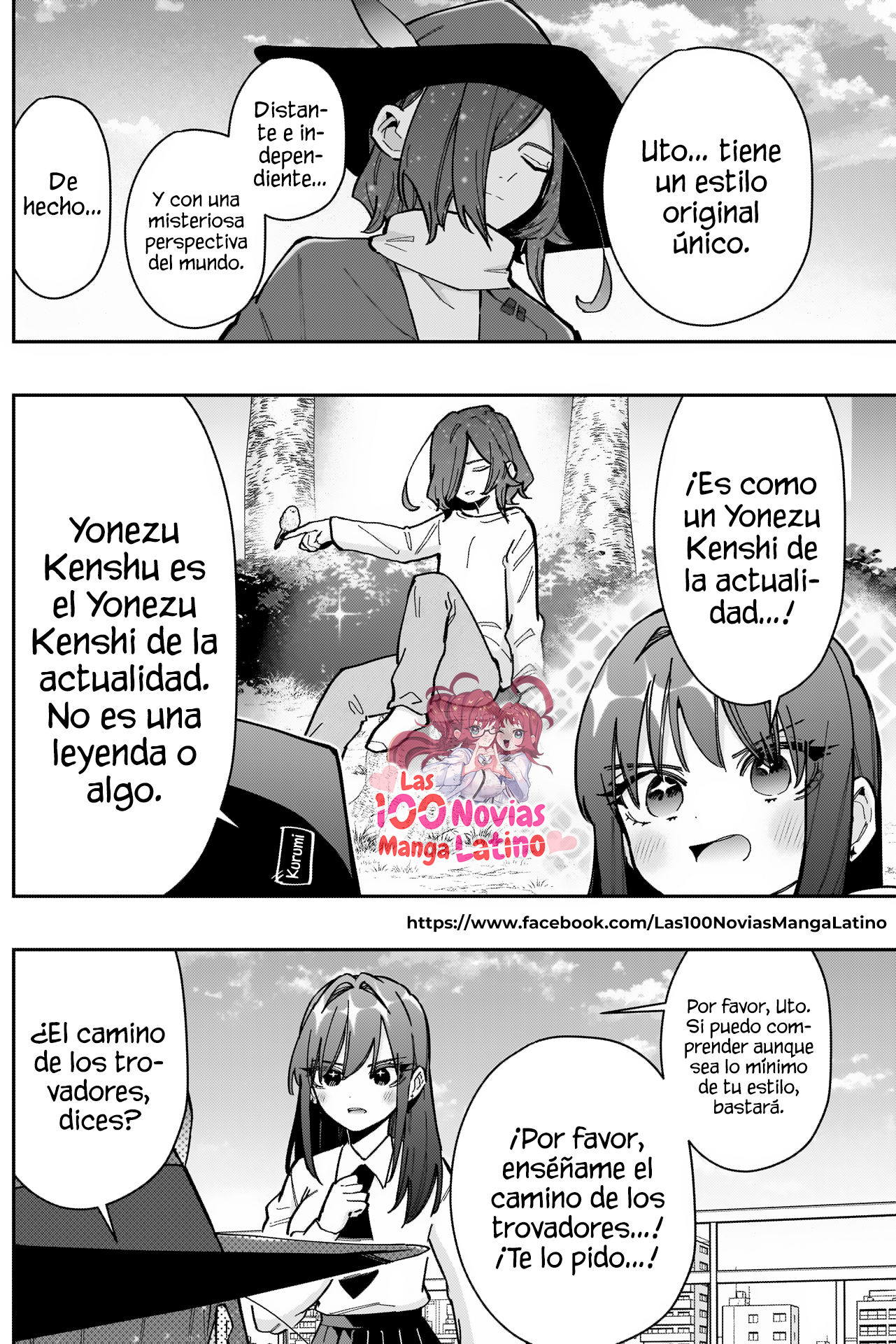 Kimi no koto ga Dai Dai Dai Dai Daisuki na 100-nin no Kanojo Capitulo 158: La cantante Kiki y las enseñanzas de la maestra Uto página 5