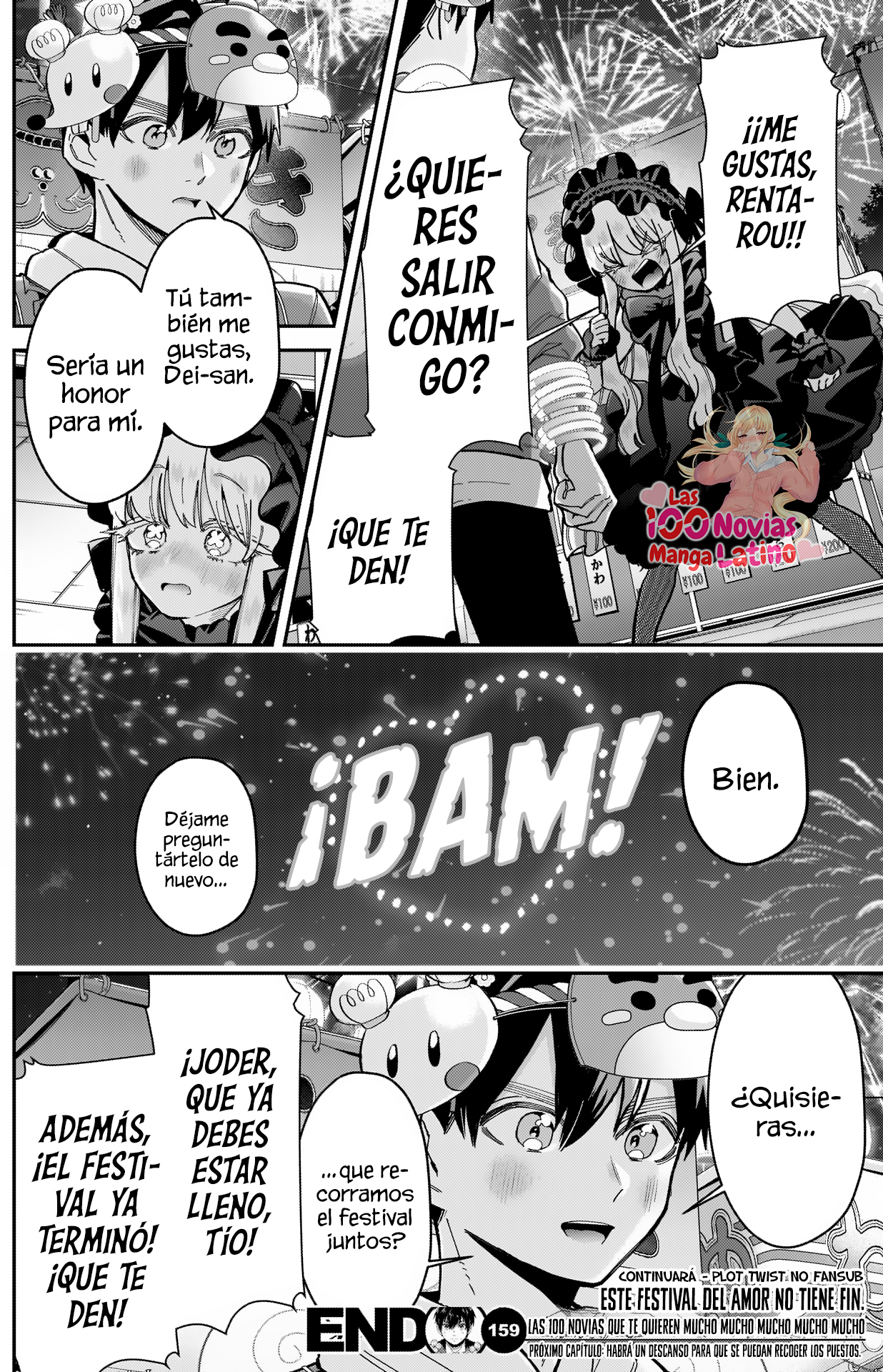 Kimi no koto ga Dai Dai Dai Dai Daisuki na 100-nin no Kanojo Capitulo 159: La gothic lolita festival página 19