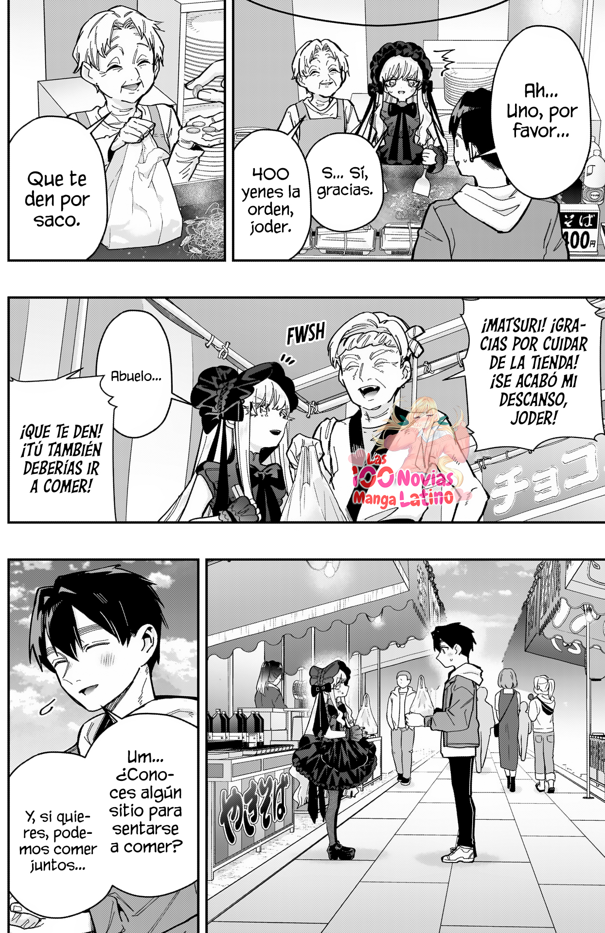 Kimi no koto ga Dai Dai Dai Dai Daisuki na 100-nin no Kanojo Capitulo 159: La gothic lolita festival página 4