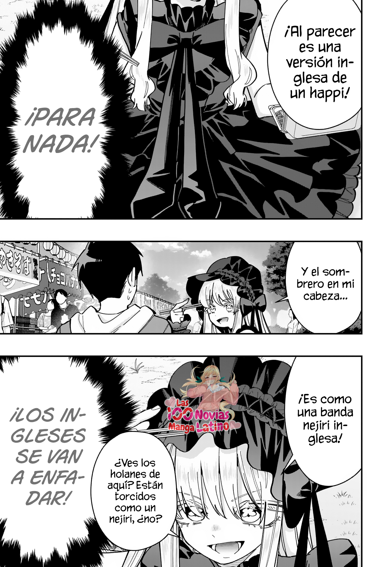 Kimi no koto ga Dai Dai Dai Dai Daisuki na 100-nin no Kanojo Capitulo 159: La gothic lolita festival página 7