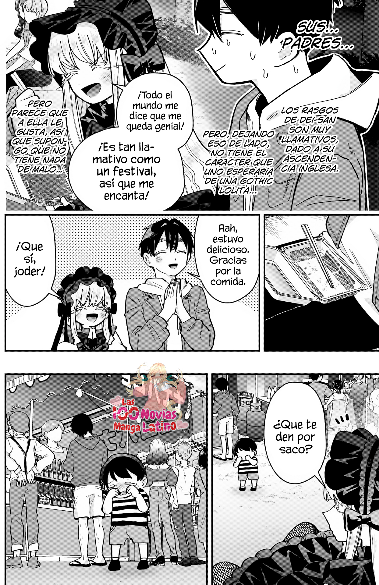 Kimi no koto ga Dai Dai Dai Dai Daisuki na 100-nin no Kanojo Capitulo 159: La gothic lolita festival página 8