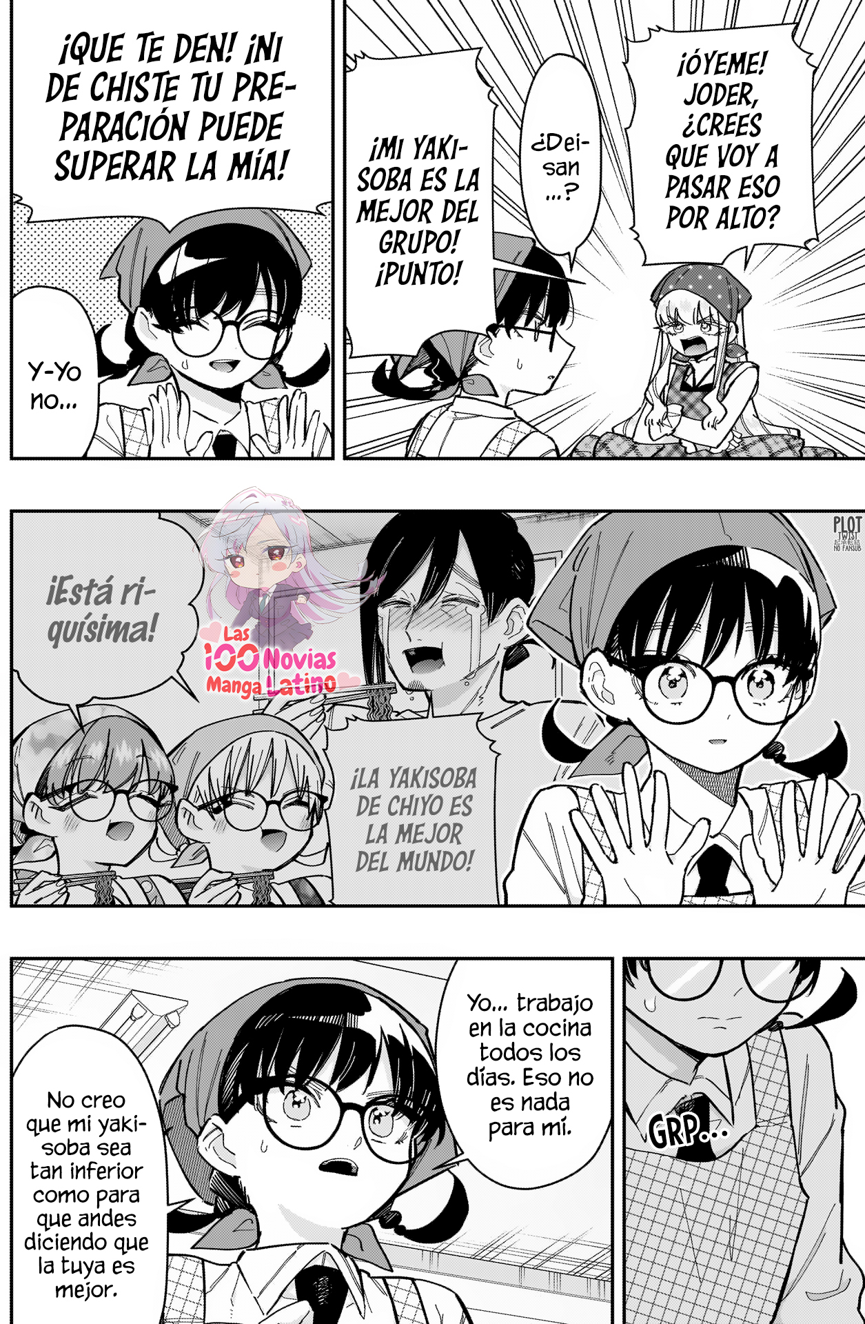 Kimi no koto ga Dai Dai Dai Dai Daisuki na 100-nin no Kanojo Capitulo 160: Prueben mi Yakisoba, joder página 2