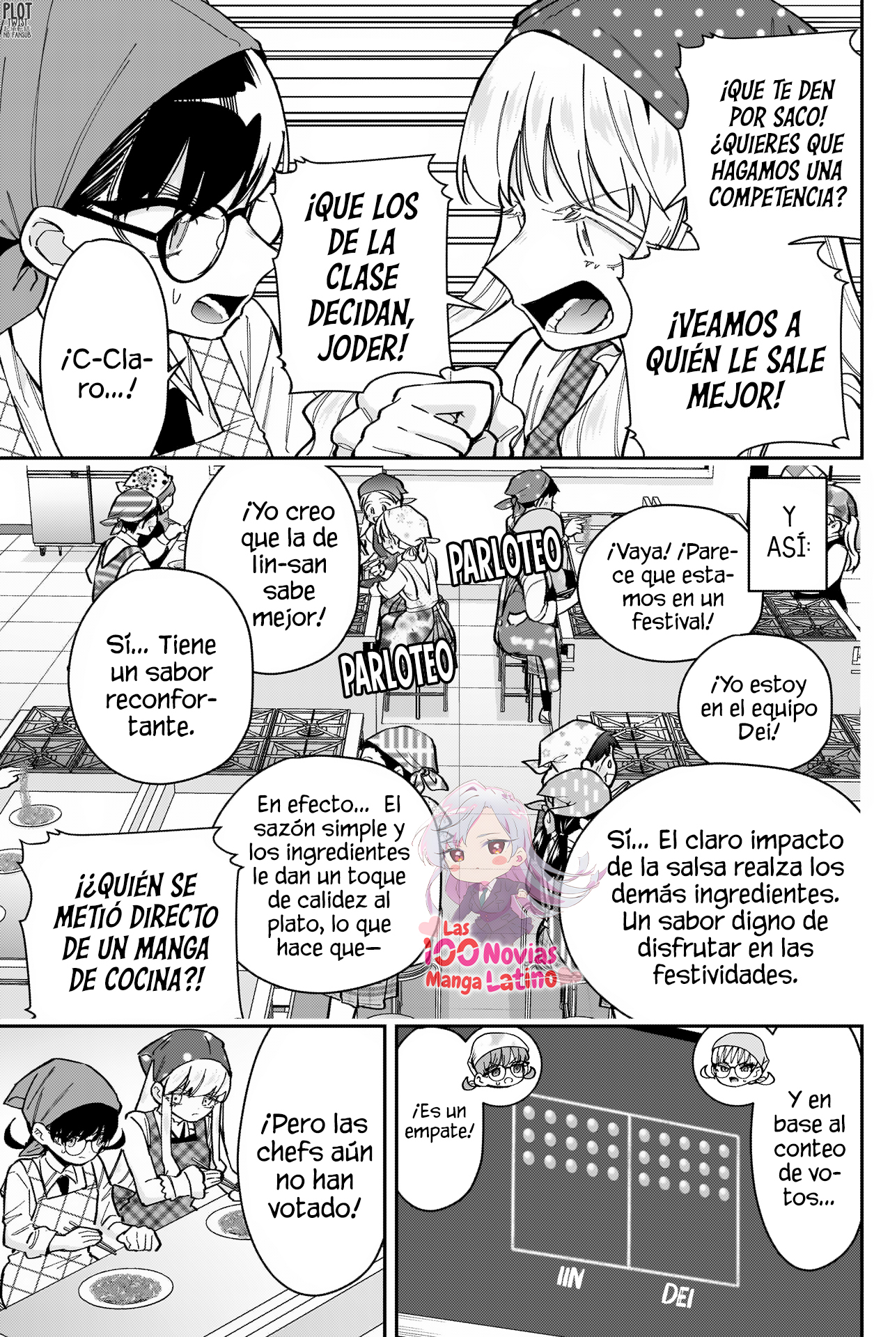 Kimi no koto ga Dai Dai Dai Dai Daisuki na 100-nin no Kanojo Capitulo 160: Prueben mi Yakisoba, joder página 3