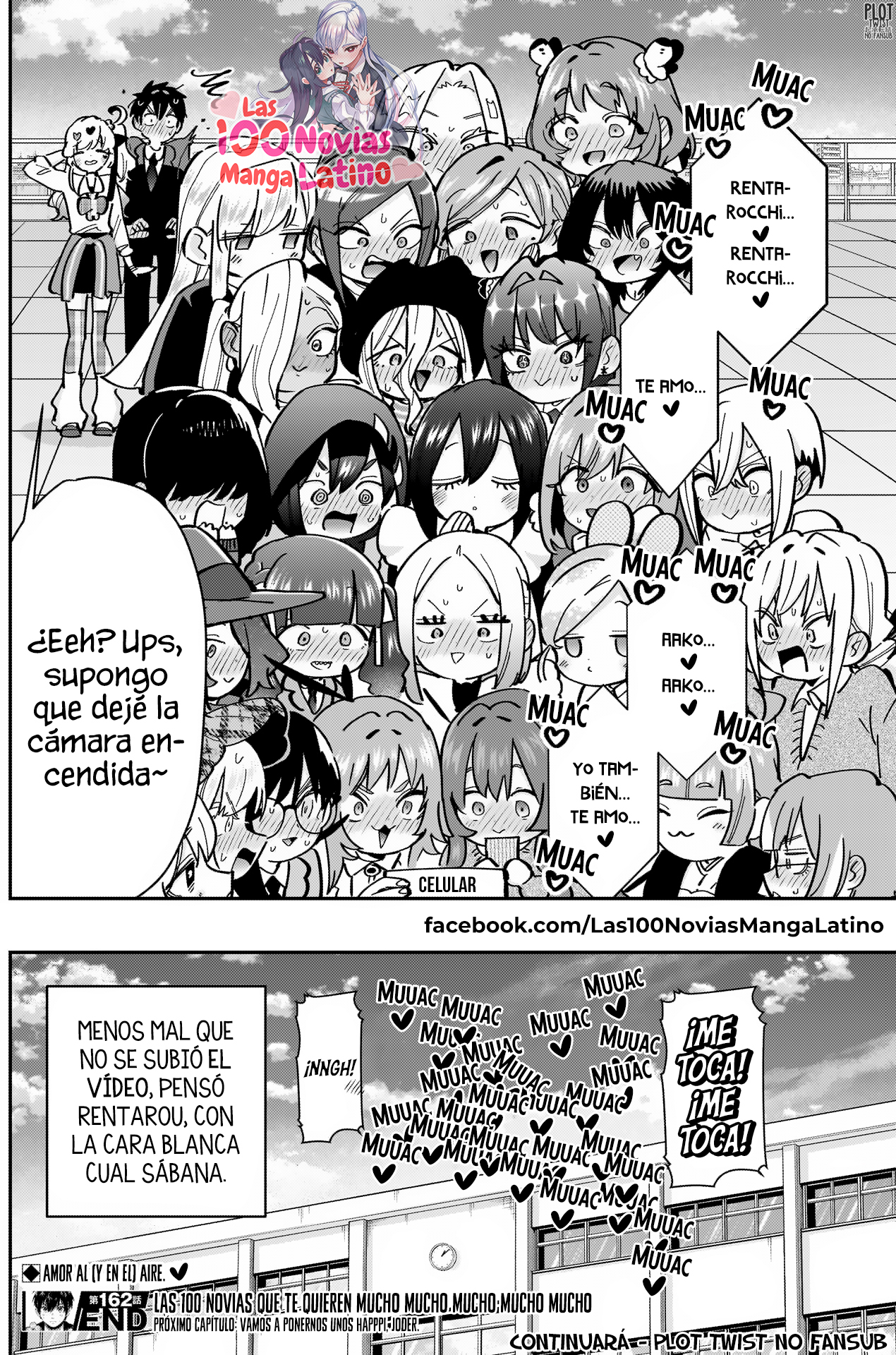Kimi no koto ga Dai Dai Dai Dai Daisuki na 100-nin no Kanojo Capitulo 162: Los secretos del canal de Aaren página 19