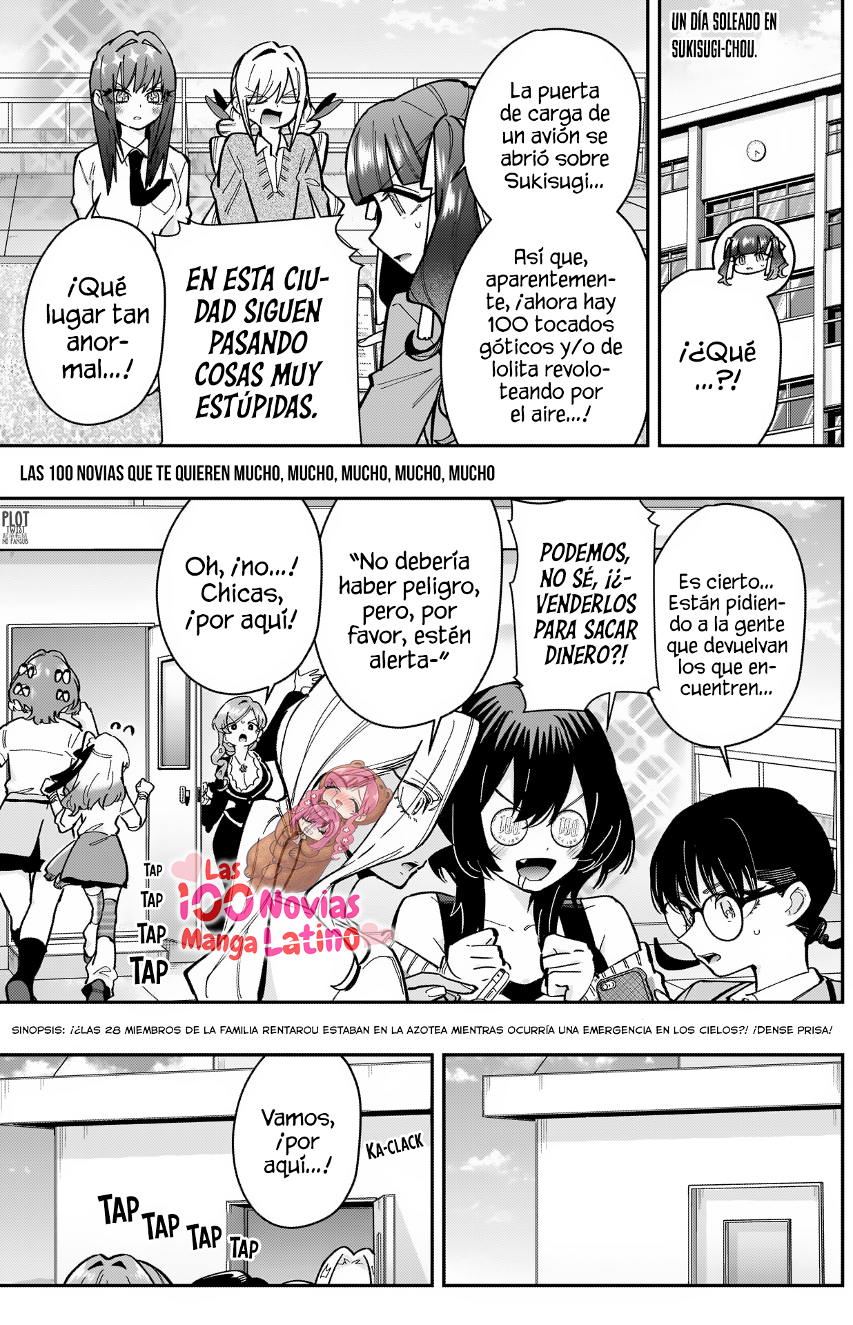 Kimi no koto ga Dai Dai Dai Dai Daisuki na 100-nin no Kanojo Capitulo 163: Nublado con posibilidades de tocados página 2