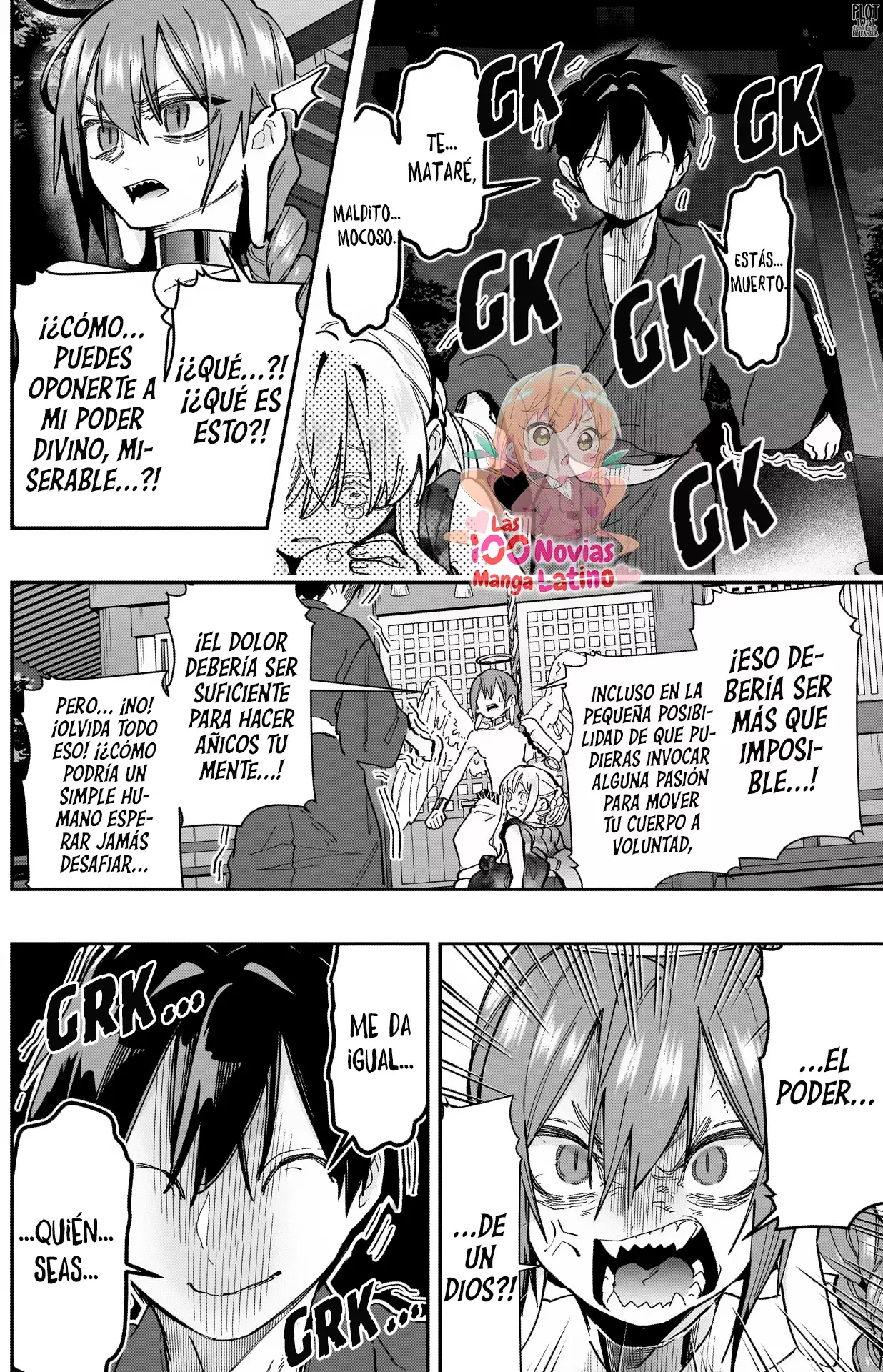 Kimi no koto ga Dai Dai Dai Dai Daisuki na 100-nin no Kanojo Capitulo 164: God Slayer -Kimetsu no Aiba- Película: El Templo Infinito página 16