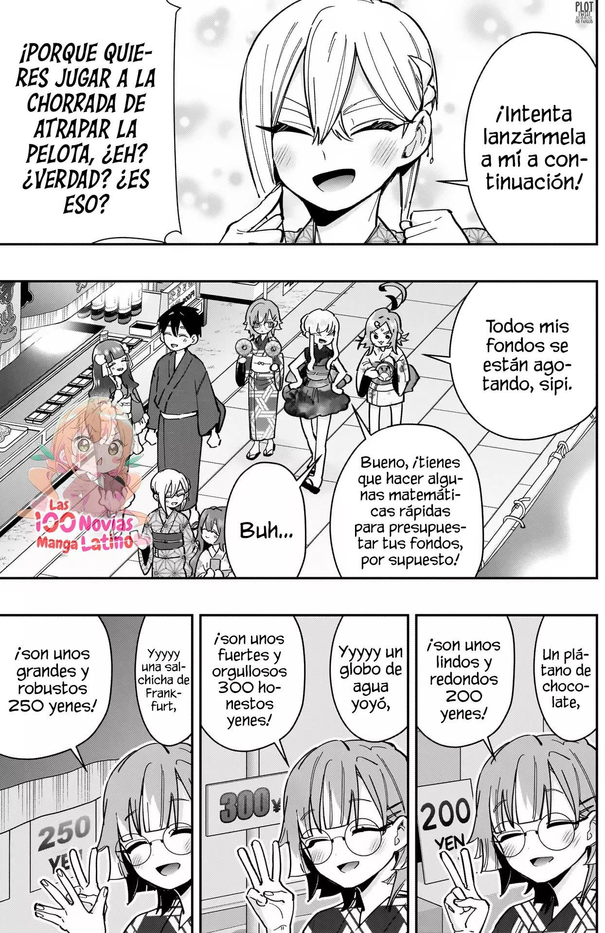 Kimi no koto ga Dai Dai Dai Dai Daisuki na 100-nin no Kanojo Capitulo 164: God Slayer -Kimetsu no Aiba- Película: El Templo Infinito página 7