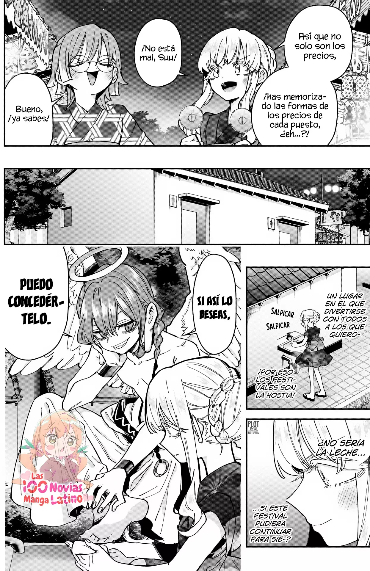 Kimi no koto ga Dai Dai Dai Dai Daisuki na 100-nin no Kanojo Capitulo 164: God Slayer -Kimetsu no Aiba- Película: El Templo Infinito página 8