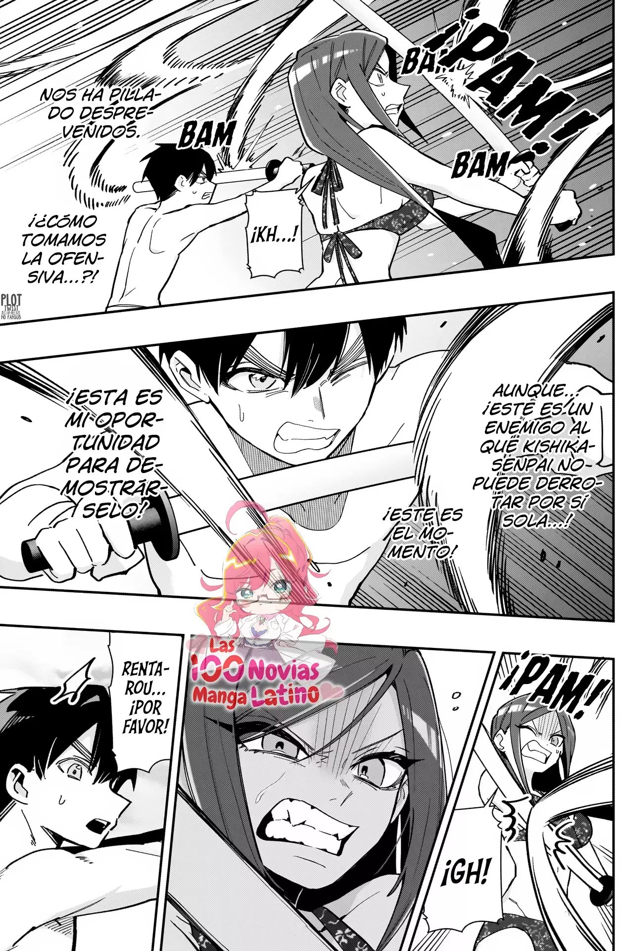Kimi no koto ga Dai Dai Dai Dai Daisuki na 100-nin no Kanojo Capitulo 166: El torneo playero de lucha con espadas por parejas página 11