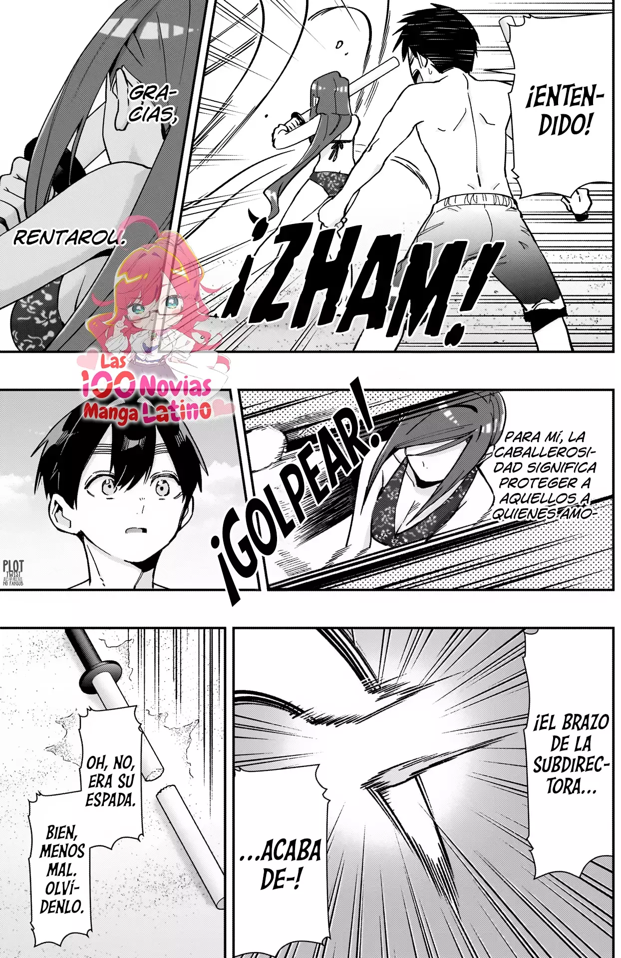 Kimi no koto ga Dai Dai Dai Dai Daisuki na 100-nin no Kanojo Capitulo 166: El torneo playero de lucha con espadas por parejas página 13
