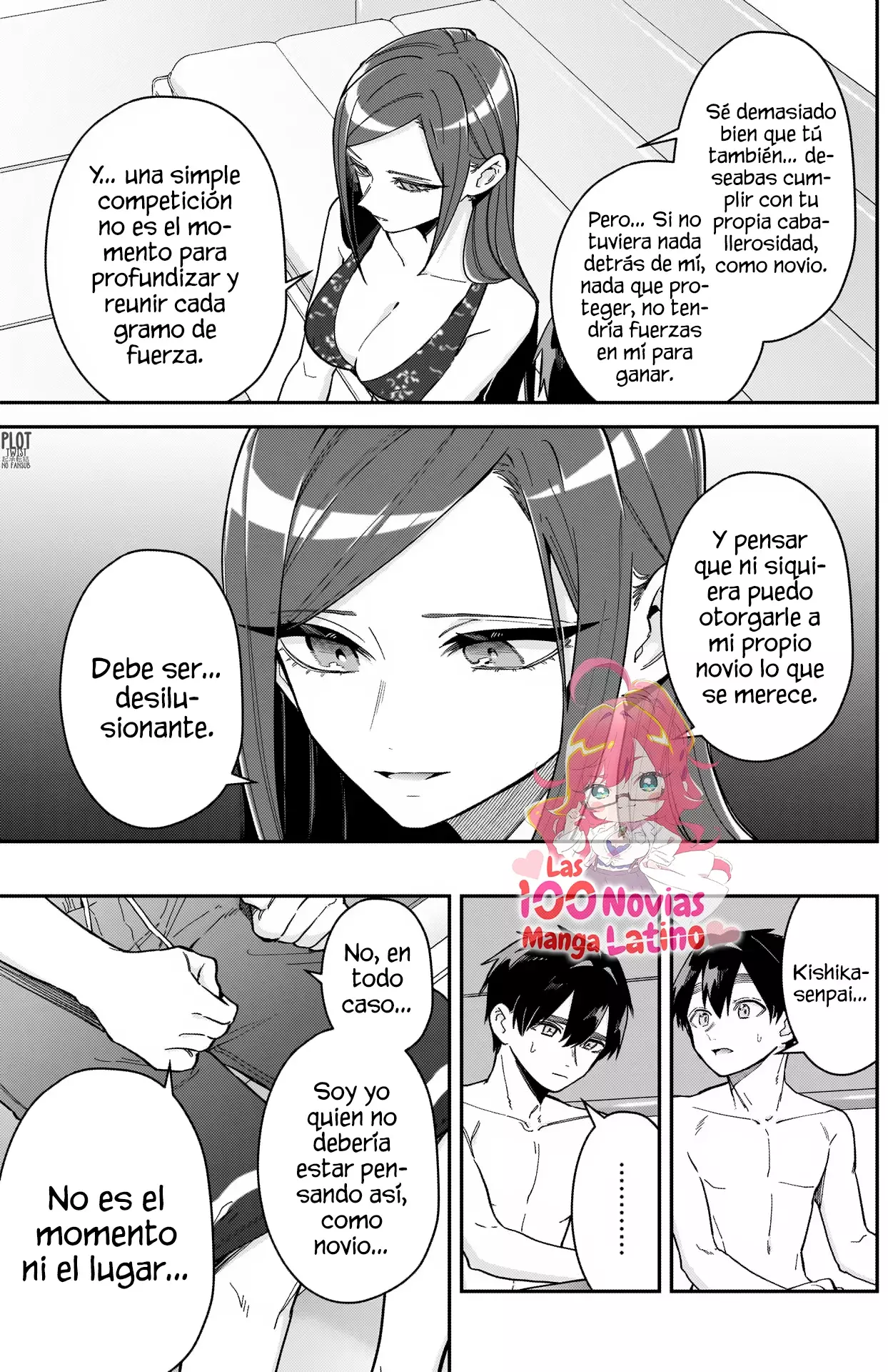 Kimi no koto ga Dai Dai Dai Dai Daisuki na 100-nin no Kanojo Capitulo 166: El torneo playero de lucha con espadas por parejas página 15