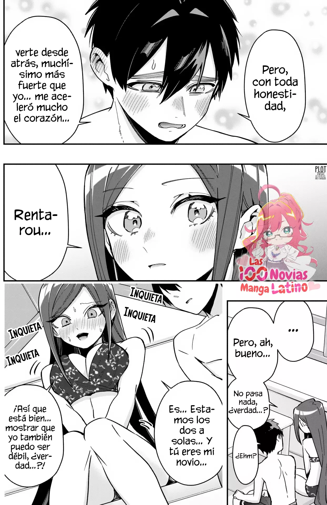 Kimi no koto ga Dai Dai Dai Dai Daisuki na 100-nin no Kanojo Capitulo 166: El torneo playero de lucha con espadas por parejas página 16