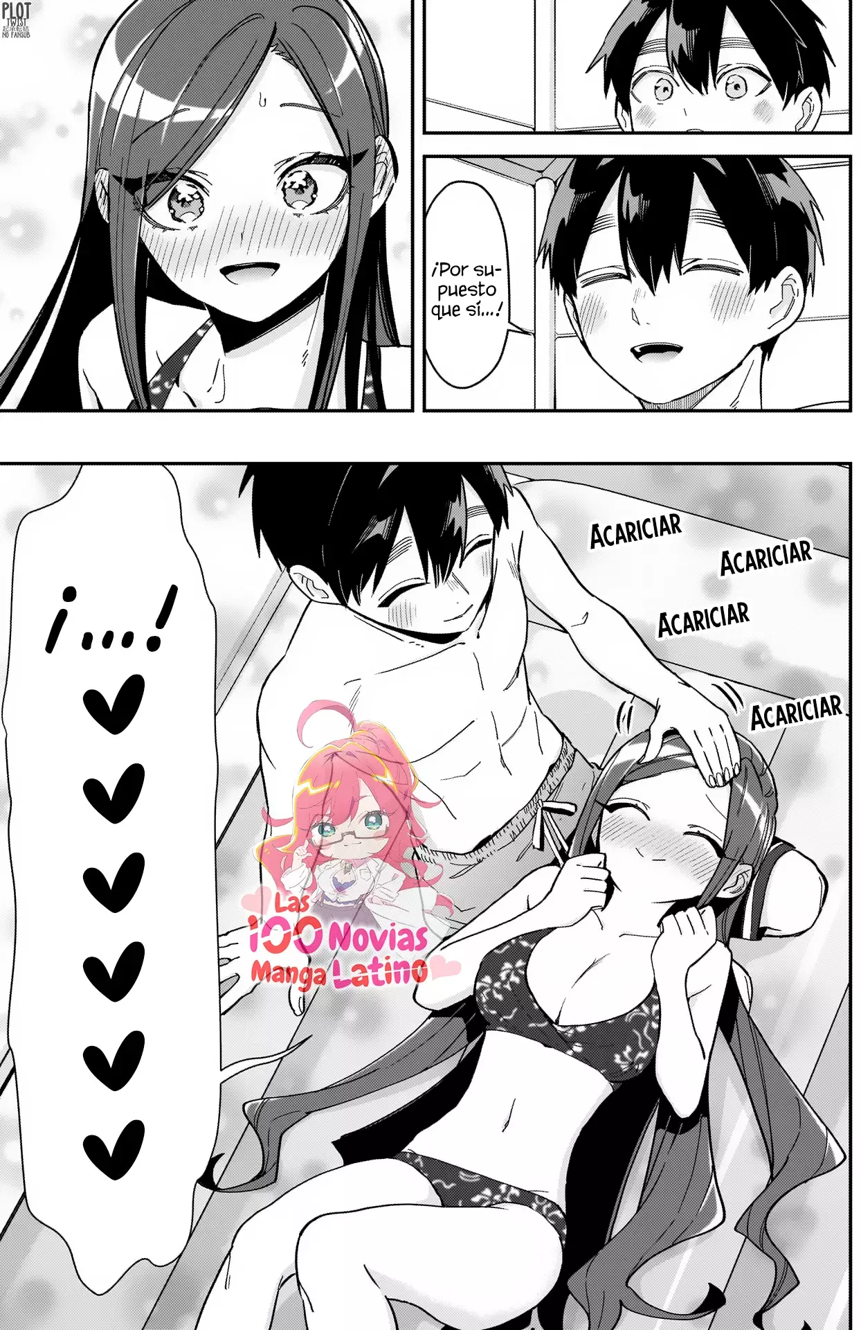 Kimi no koto ga Dai Dai Dai Dai Daisuki na 100-nin no Kanojo Capitulo 166: El torneo playero de lucha con espadas por parejas página 17