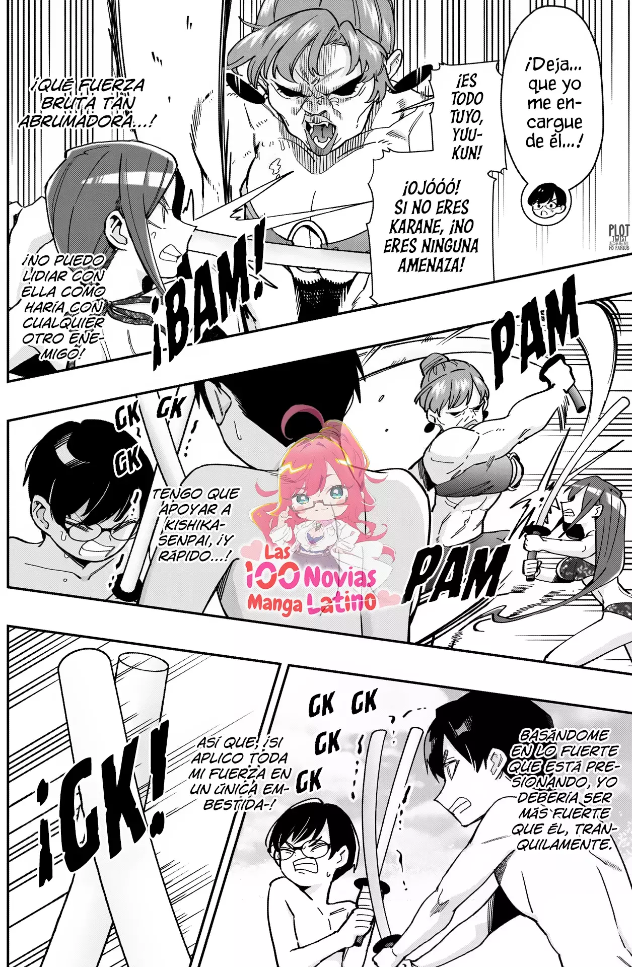Kimi no koto ga Dai Dai Dai Dai Daisuki na 100-nin no Kanojo Capitulo 166: El torneo playero de lucha con espadas por parejas página 6