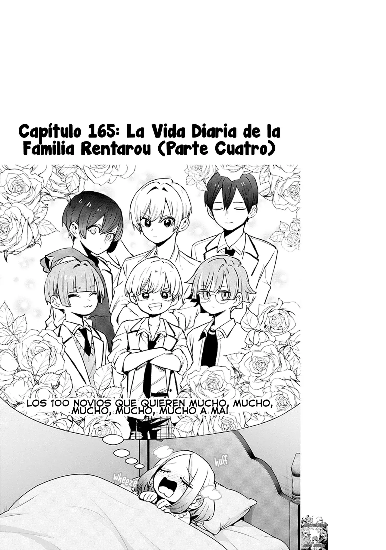 Kimi no koto ga Dai Dai Dai Dai Daisuki na 100-nin no Kanojo Capitulo 167.5: Mi primer maldito idiota página 12