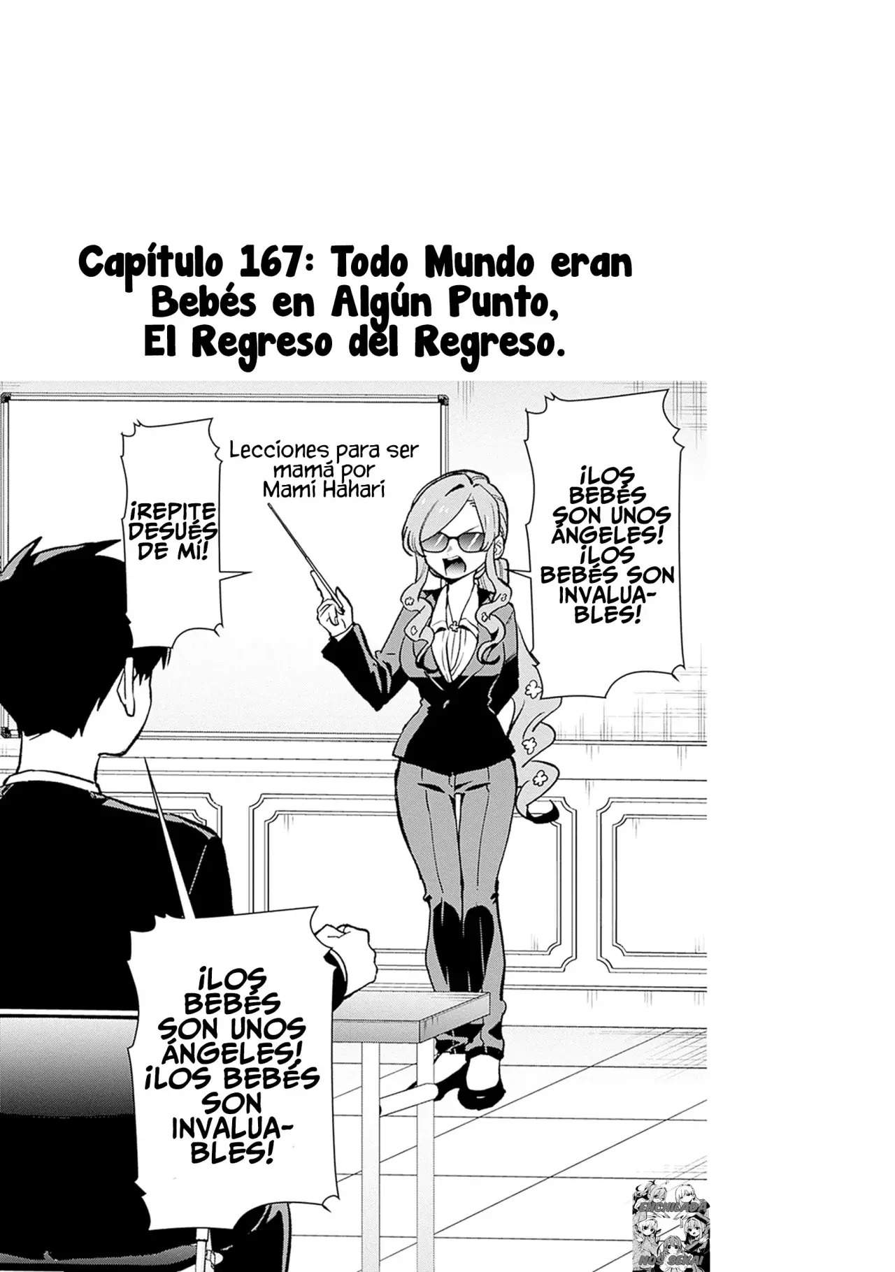 Kimi no koto ga Dai Dai Dai Dai Daisuki na 100-nin no Kanojo Capitulo 167.5: Mi primer maldito idiota página 14