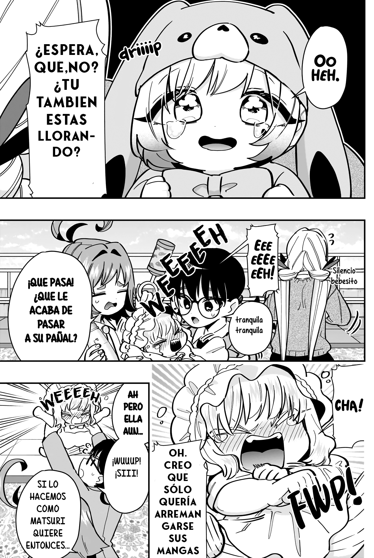 Kimi no koto ga Dai Dai Dai Dai Daisuki na 100-nin no Kanojo Capitulo 167: 'Todo mundo fue bebé en cierto punto' regresa una vez más página 16