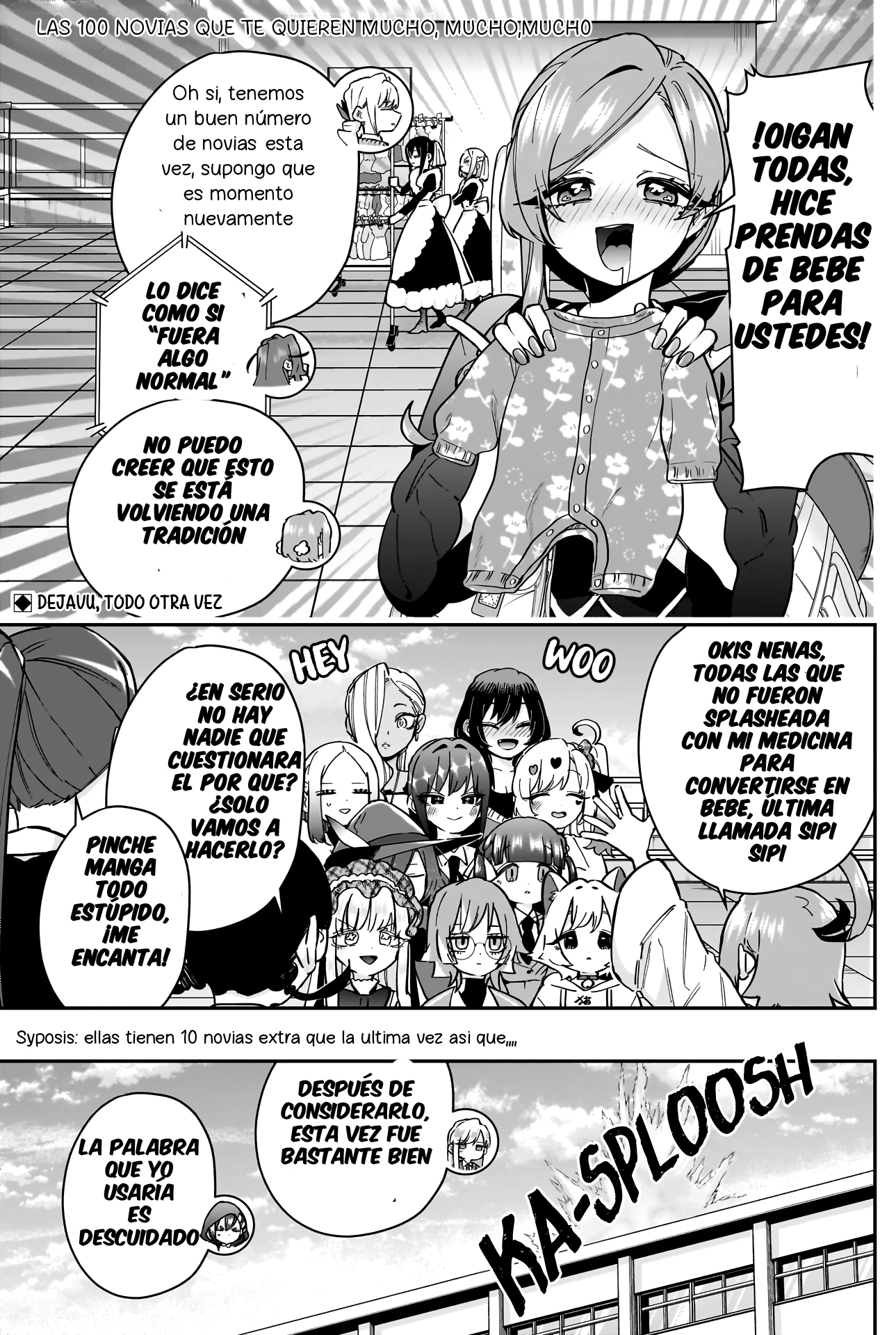 Kimi no koto ga Dai Dai Dai Dai Daisuki na 100-nin no Kanojo Capitulo 167: 'Todo mundo fue bebé en cierto punto' regresa una vez más página 2