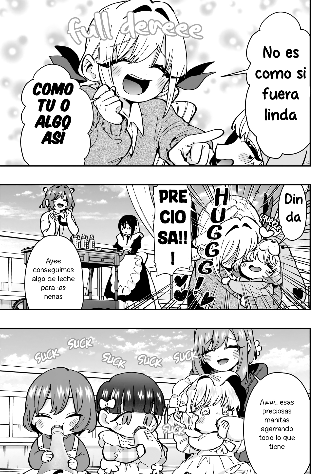 Kimi no koto ga Dai Dai Dai Dai Daisuki na 100-nin no Kanojo Capitulo 167: 'Todo mundo fue bebé en cierto punto' regresa una vez más página 6
