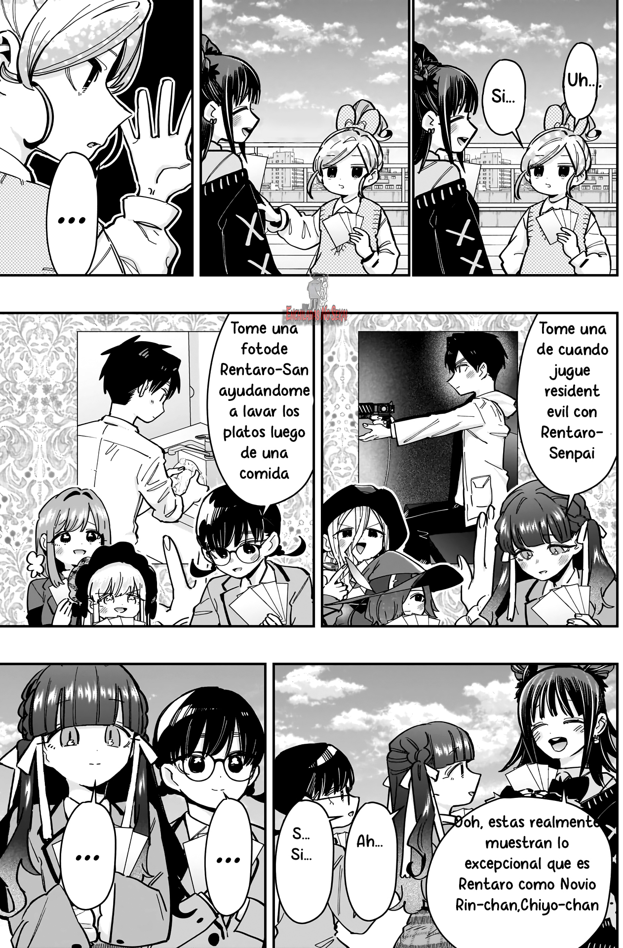 Kimi no koto ga Dai Dai Dai Dai Daisuki na 100-nin no Kanojo Capitulo 168: La fiesta de intercambio de fotos de Rentarou página 10